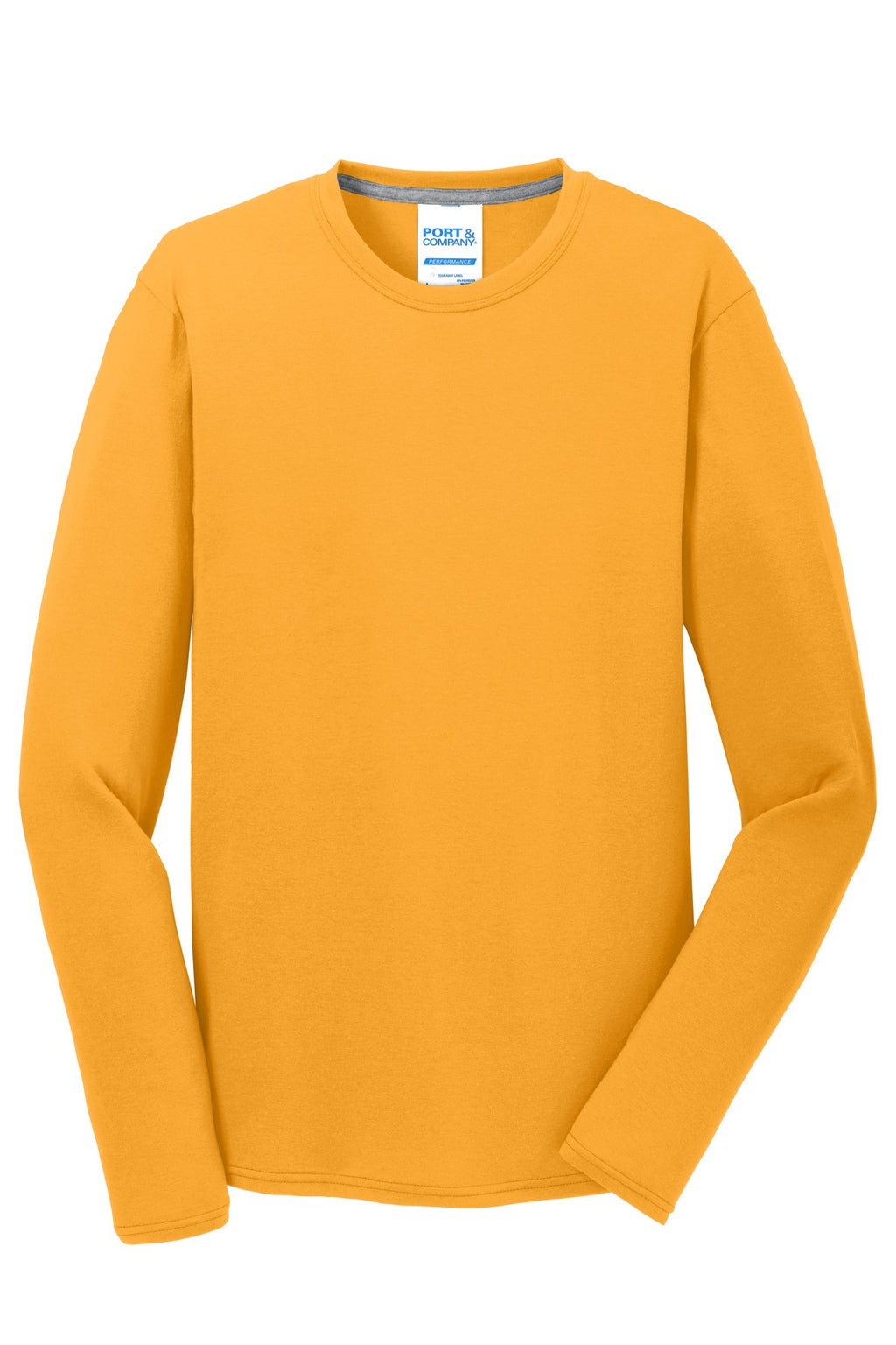Port & Co Long Sleeve Performance Blend Tee. PC381LS