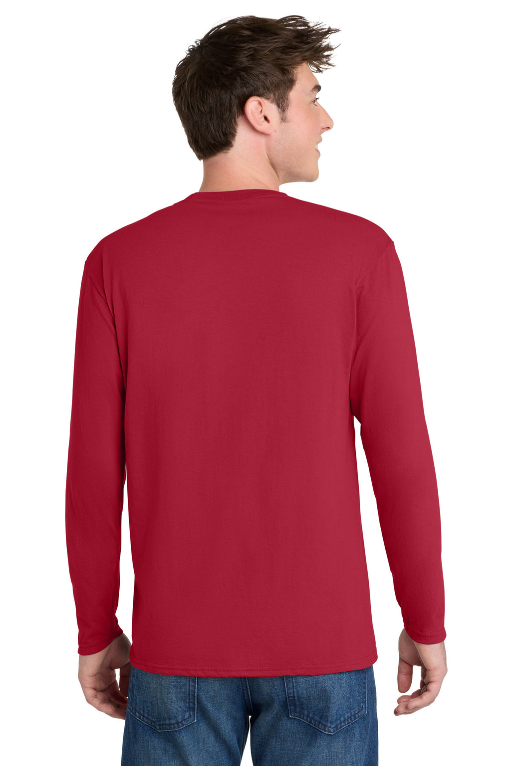 Port & Co Long Sleeve Performance Blend Tee. PC381LS