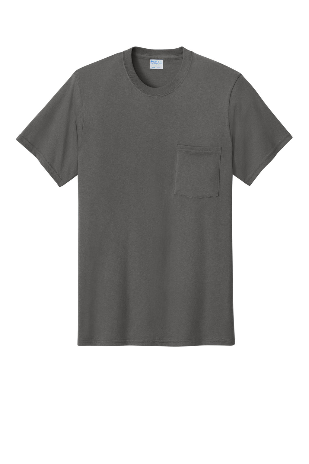 Port & Co Core Cotton Pocket Tee. PC54P