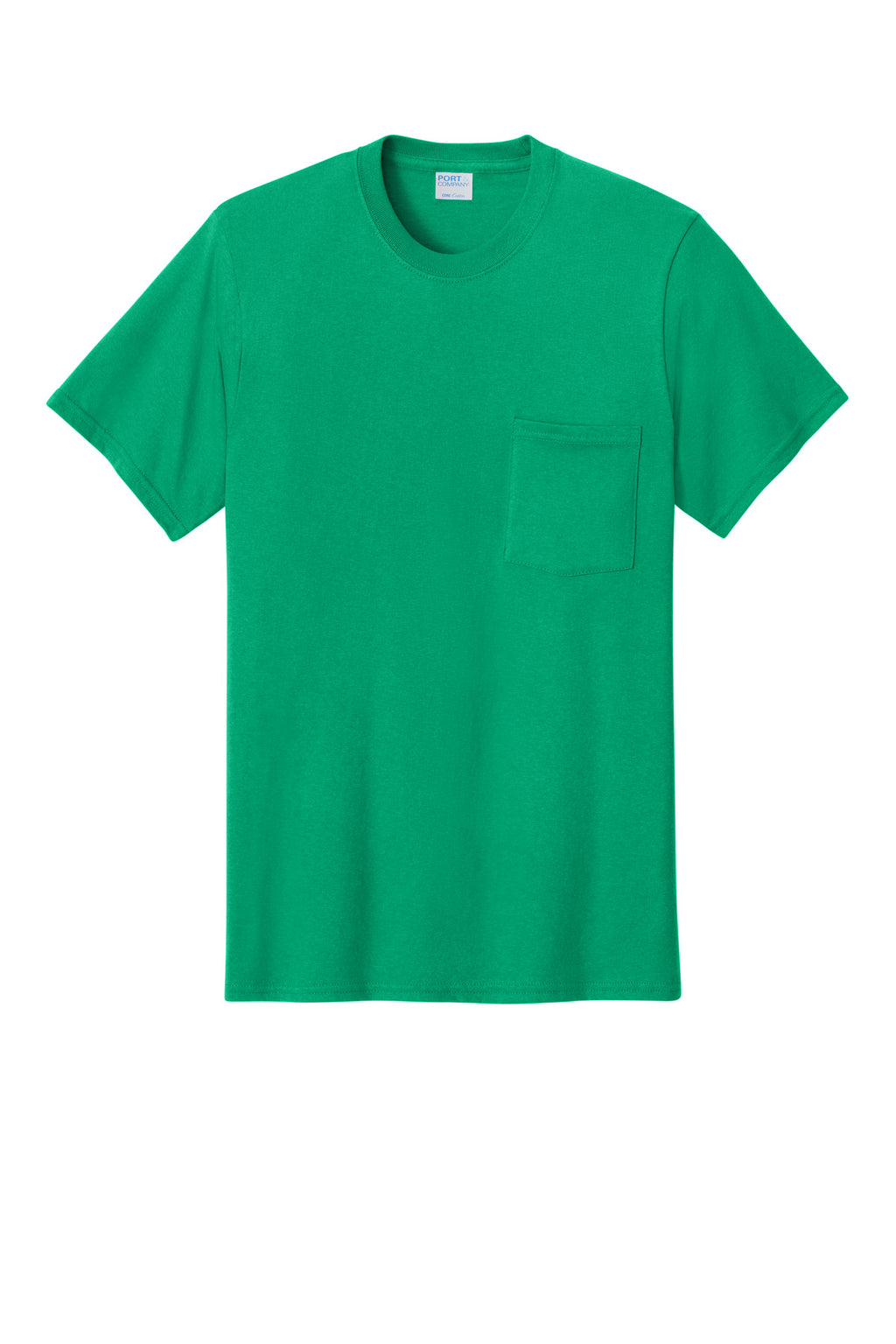 Port & Co Core Cotton Pocket Tee. PC54P