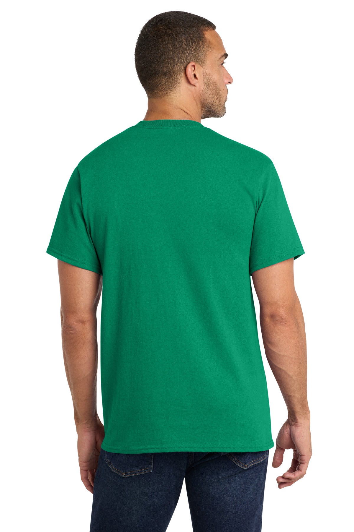 Port & Co Core Cotton Pocket Tee. PC54P
