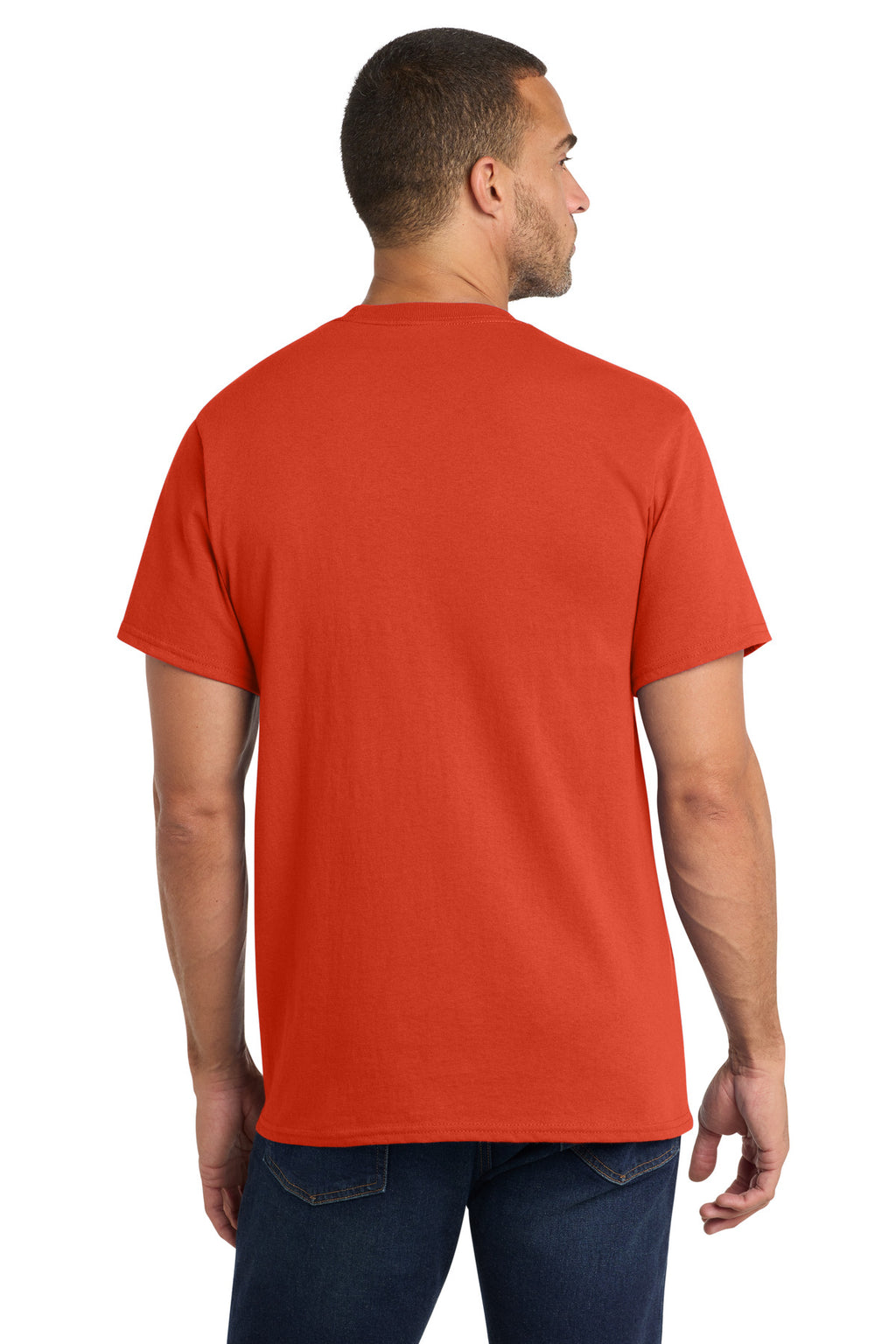 Port & Co Core Cotton Pocket Tee. PC54P