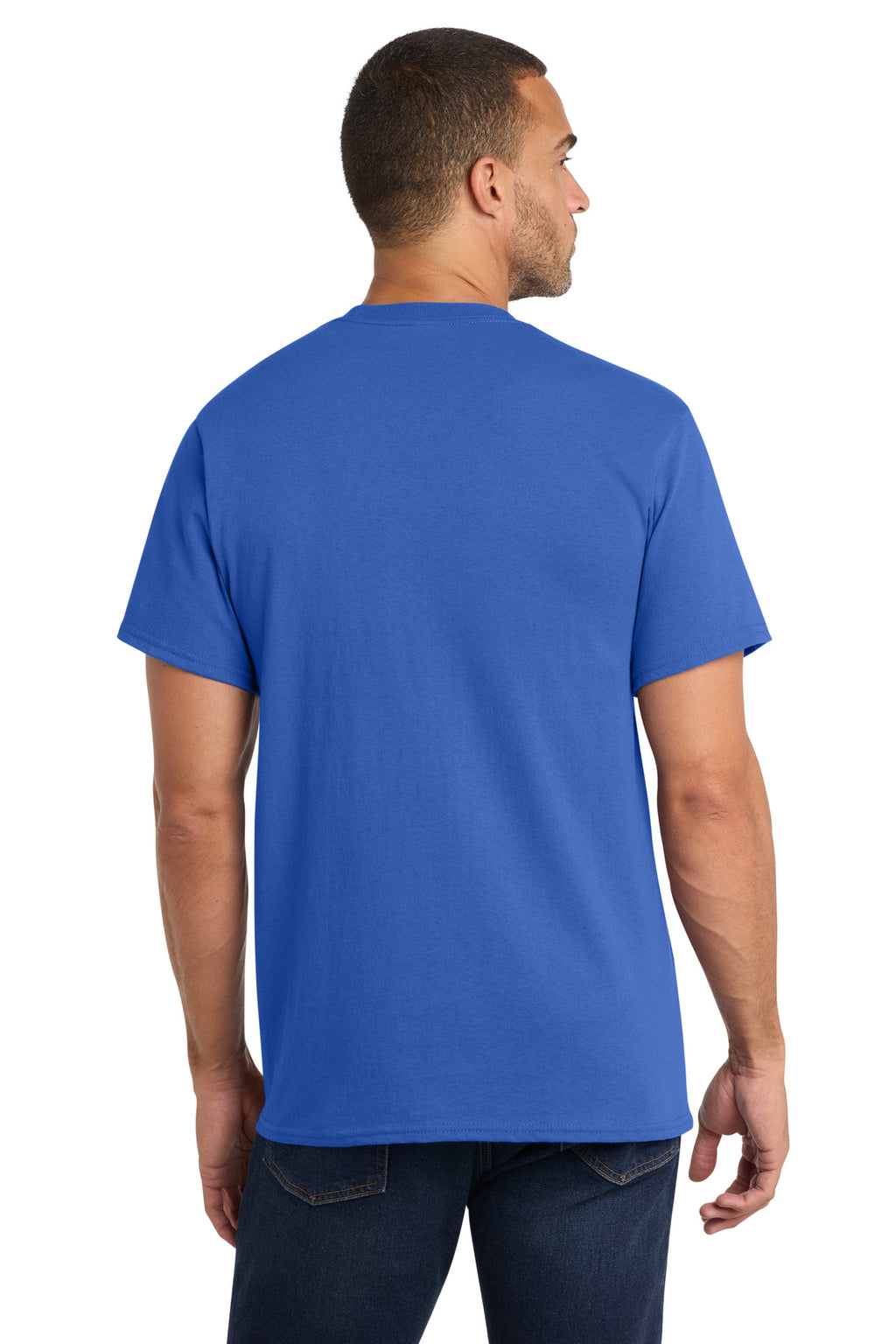 Port & Co Core Cotton Pocket Tee. PC54P