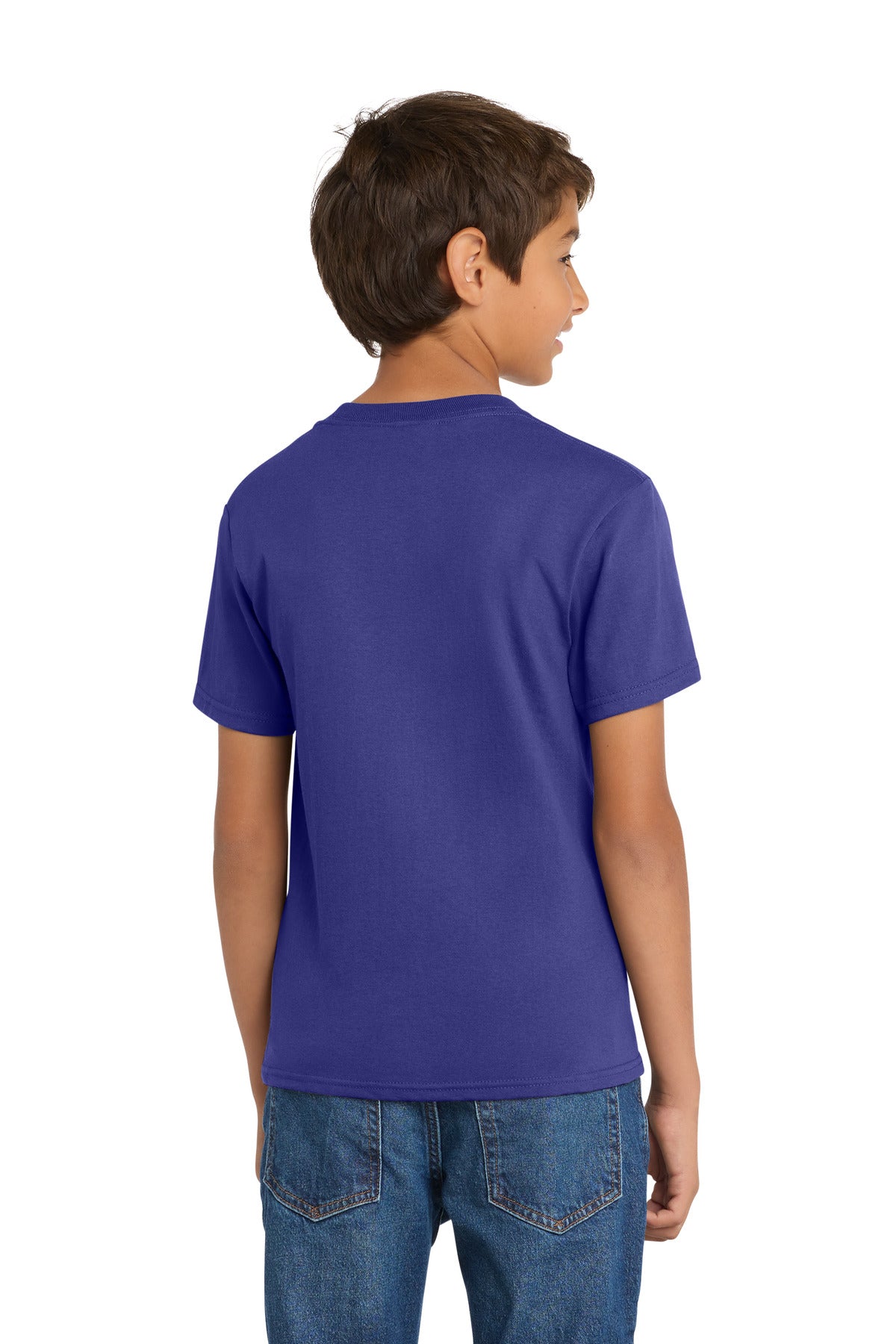 Port & Co Youth Core Cotton Tee. PC54Y
