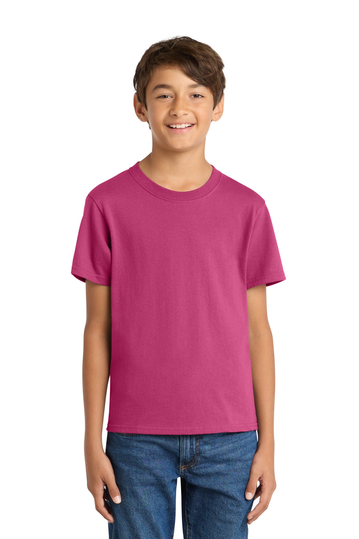 Port & Co Youth Core Cotton Tee. PC54Y