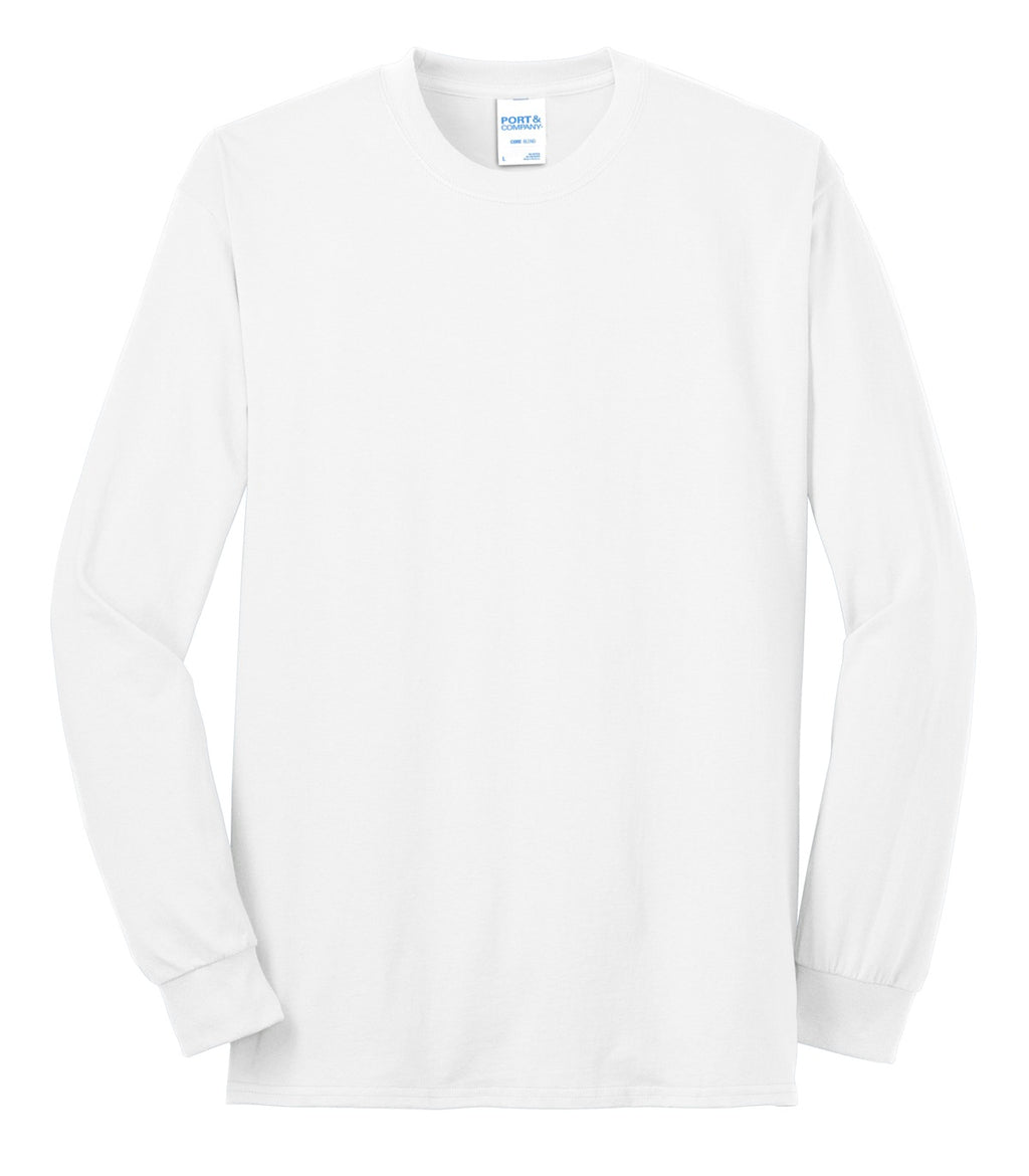 Port & Co Tall Long Sleeve Core Blend Tee. PC55LST