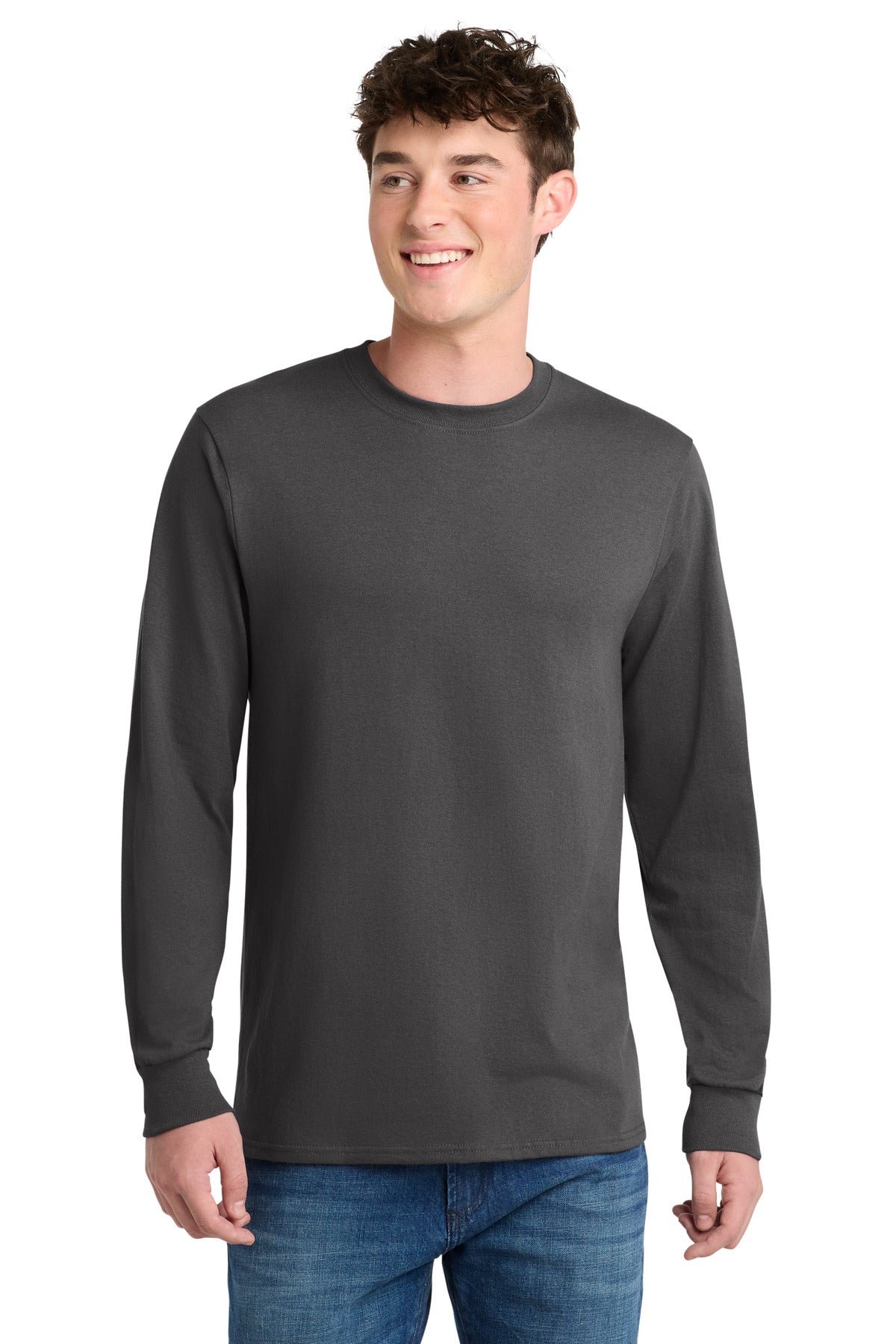 Port & Co Tall Long Sleeve Core Blend Tee. PC55LST