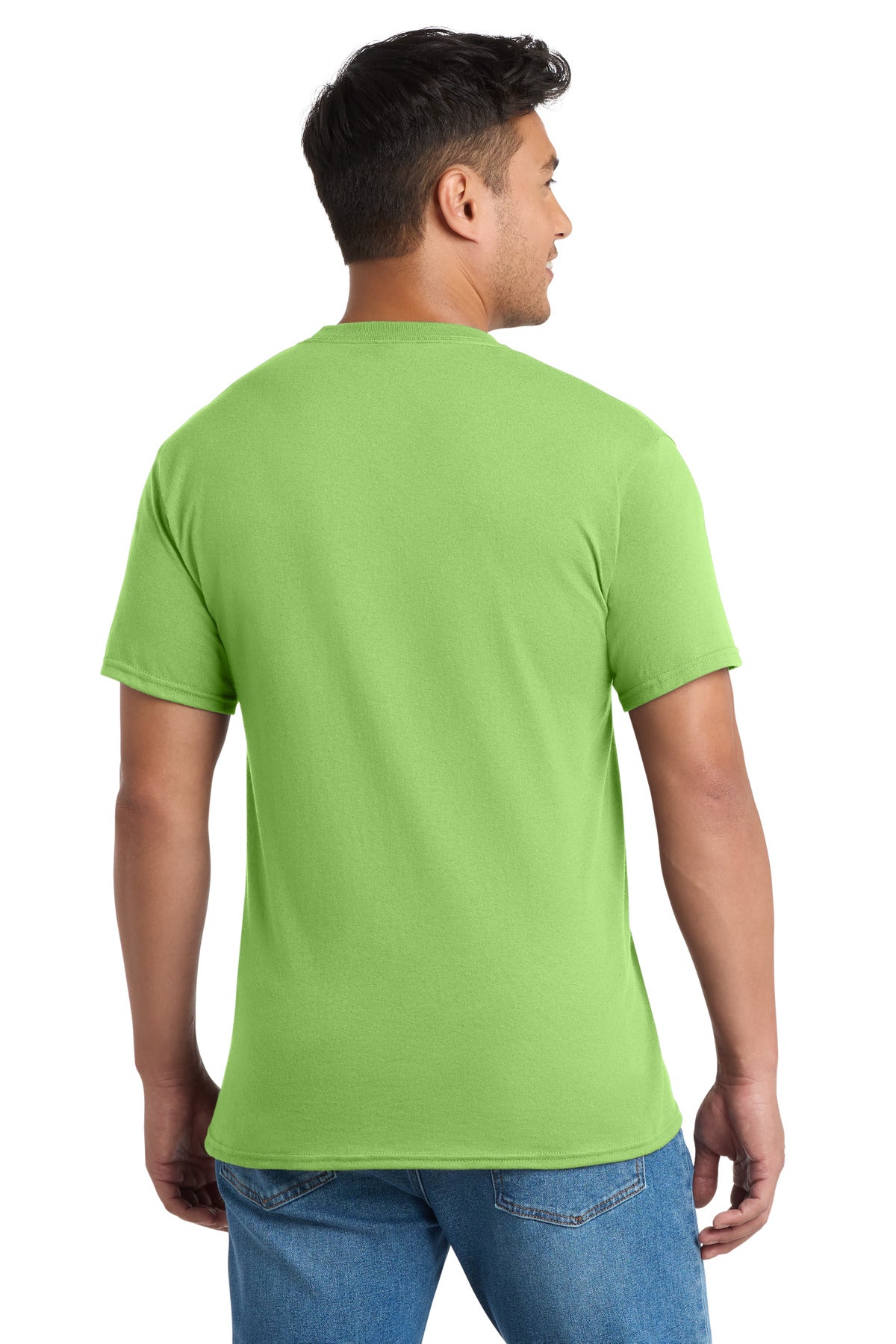 Port & Co Core Blend Pocket Tee. PC55P
