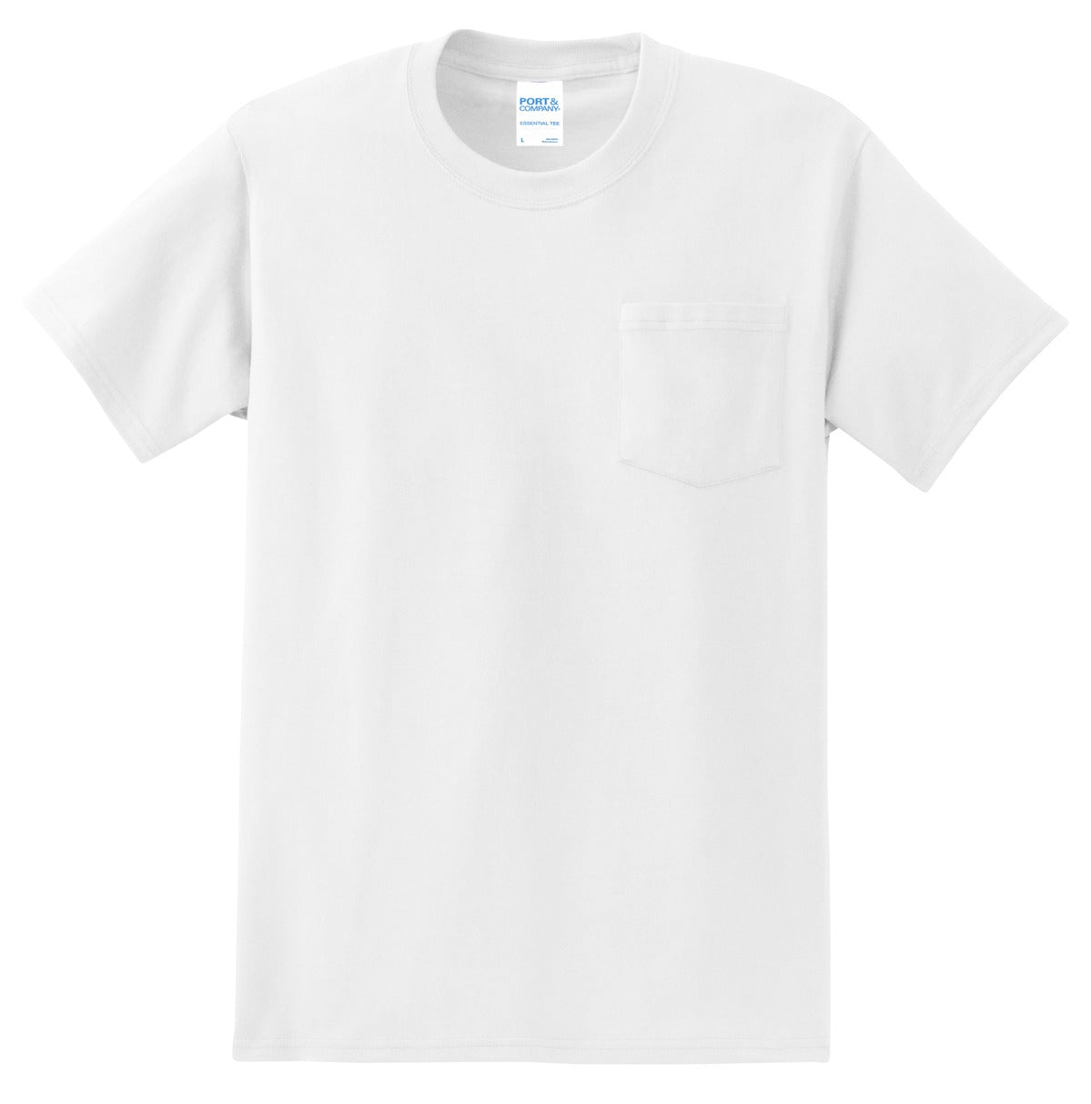 Port & Co Tall Essential Pocket Tee. PC61PT