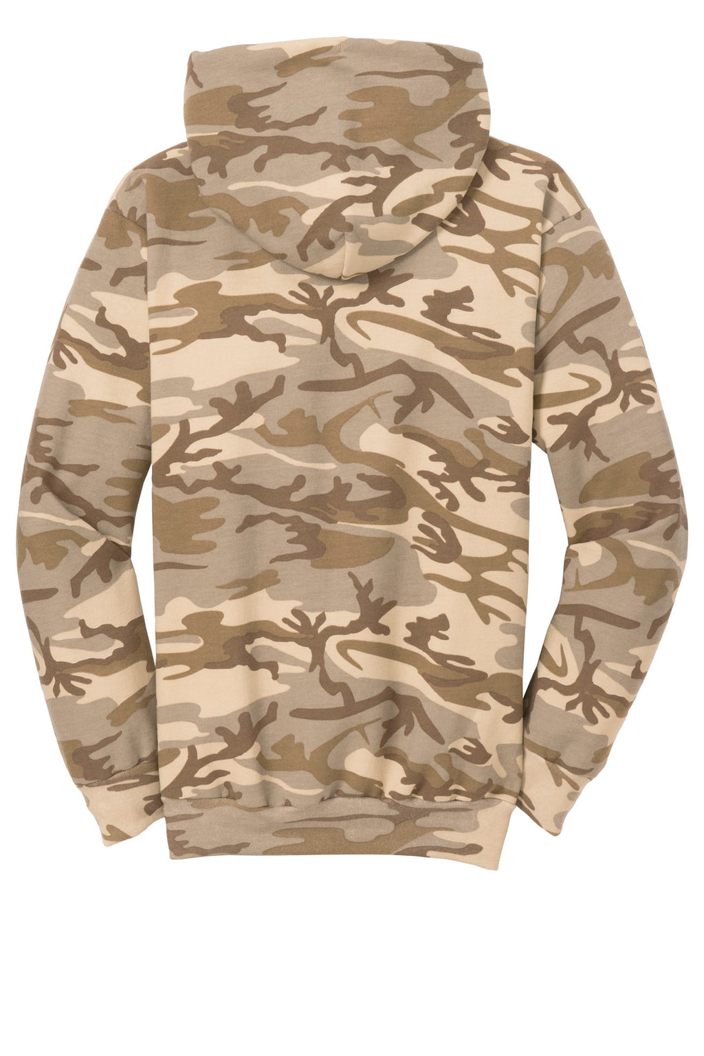 Port & Co Core Fleece Camo Pullover Hooded Sweatshirt. PC78HC