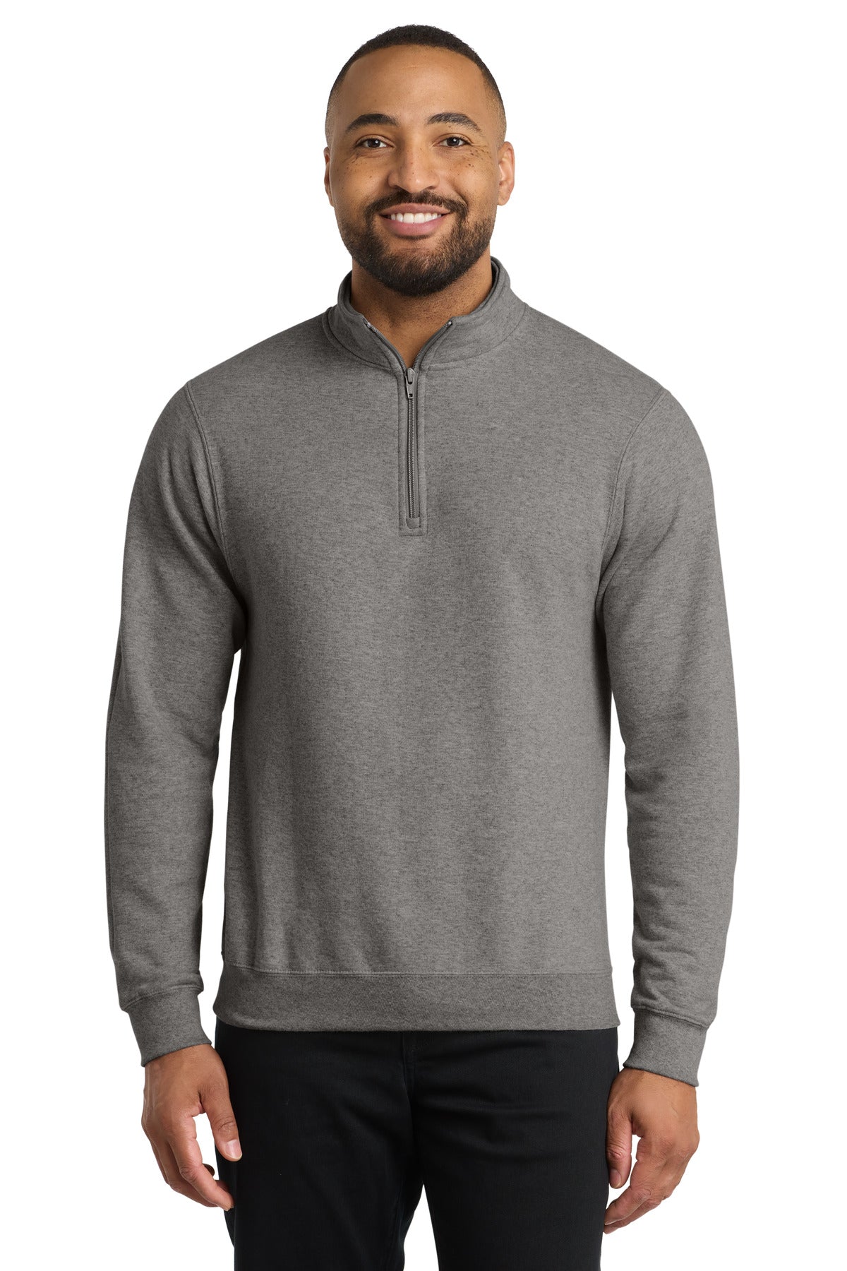 Port & Co Core Fleece 1/4-Zip Pullover Sweatshirt PC78Q