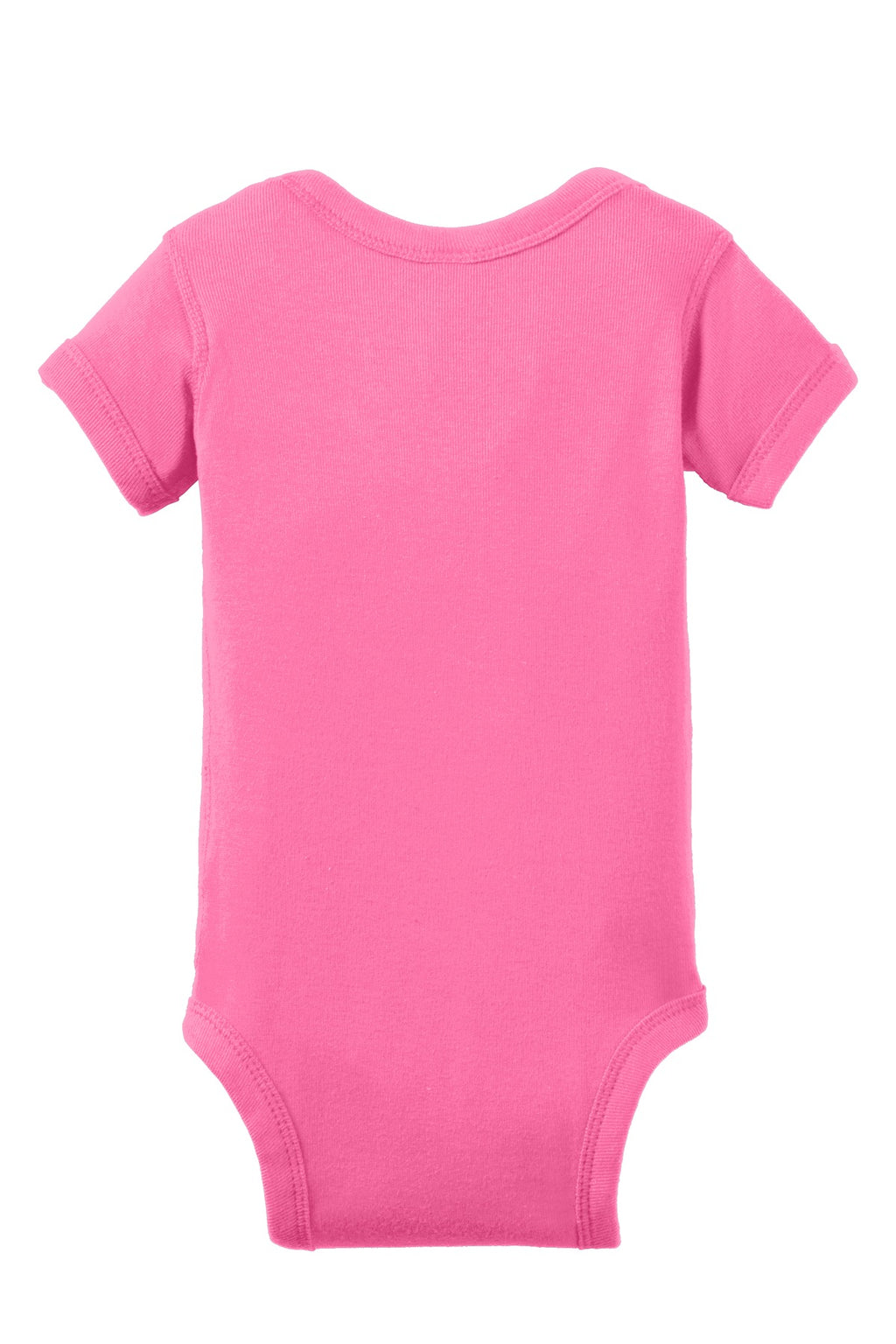 Rabbit Skins Infant Short Sleeve Baby Rib Bodysuit. RS4400