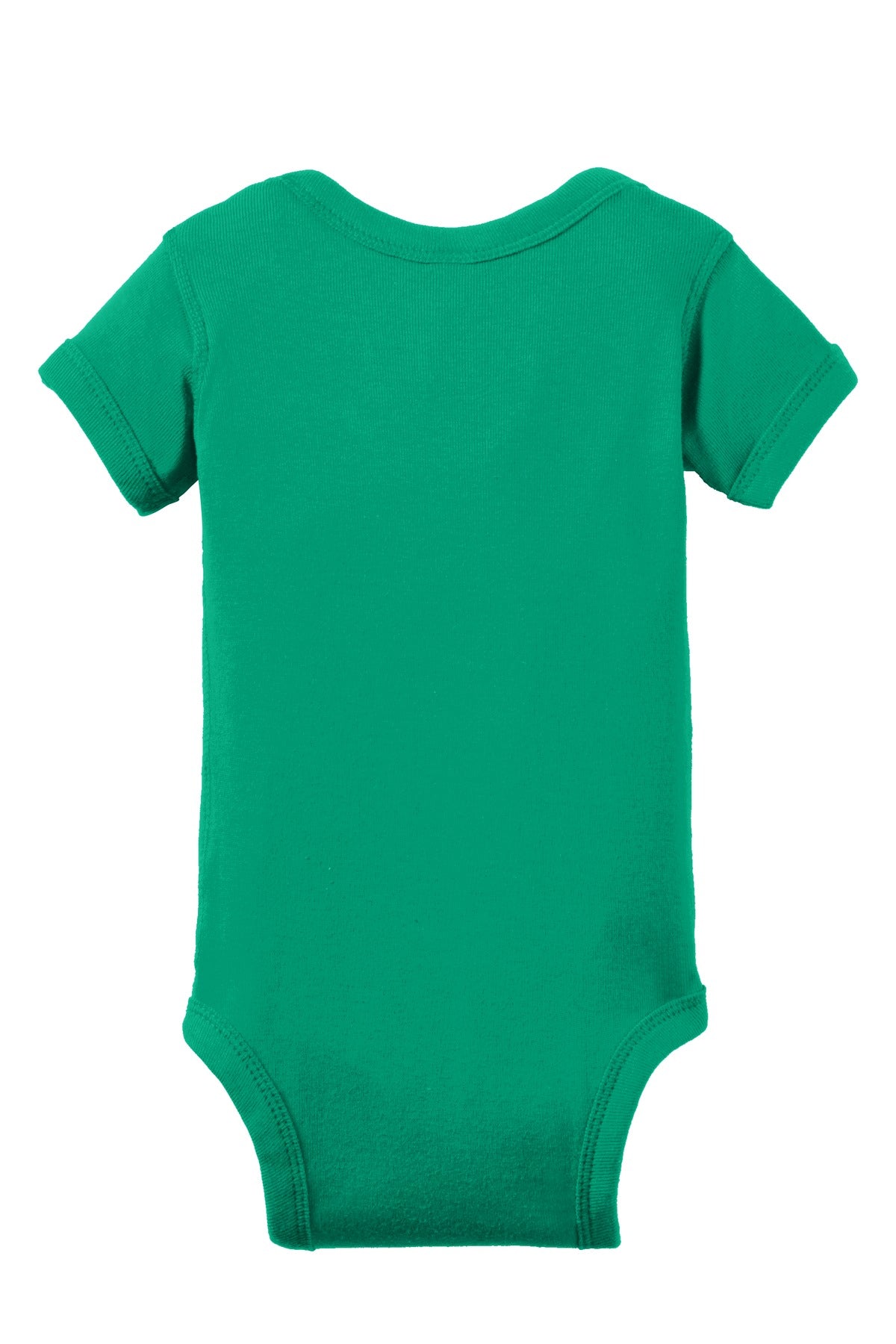 Rabbit Skins Infant Short Sleeve Baby Rib Bodysuit. RS4400