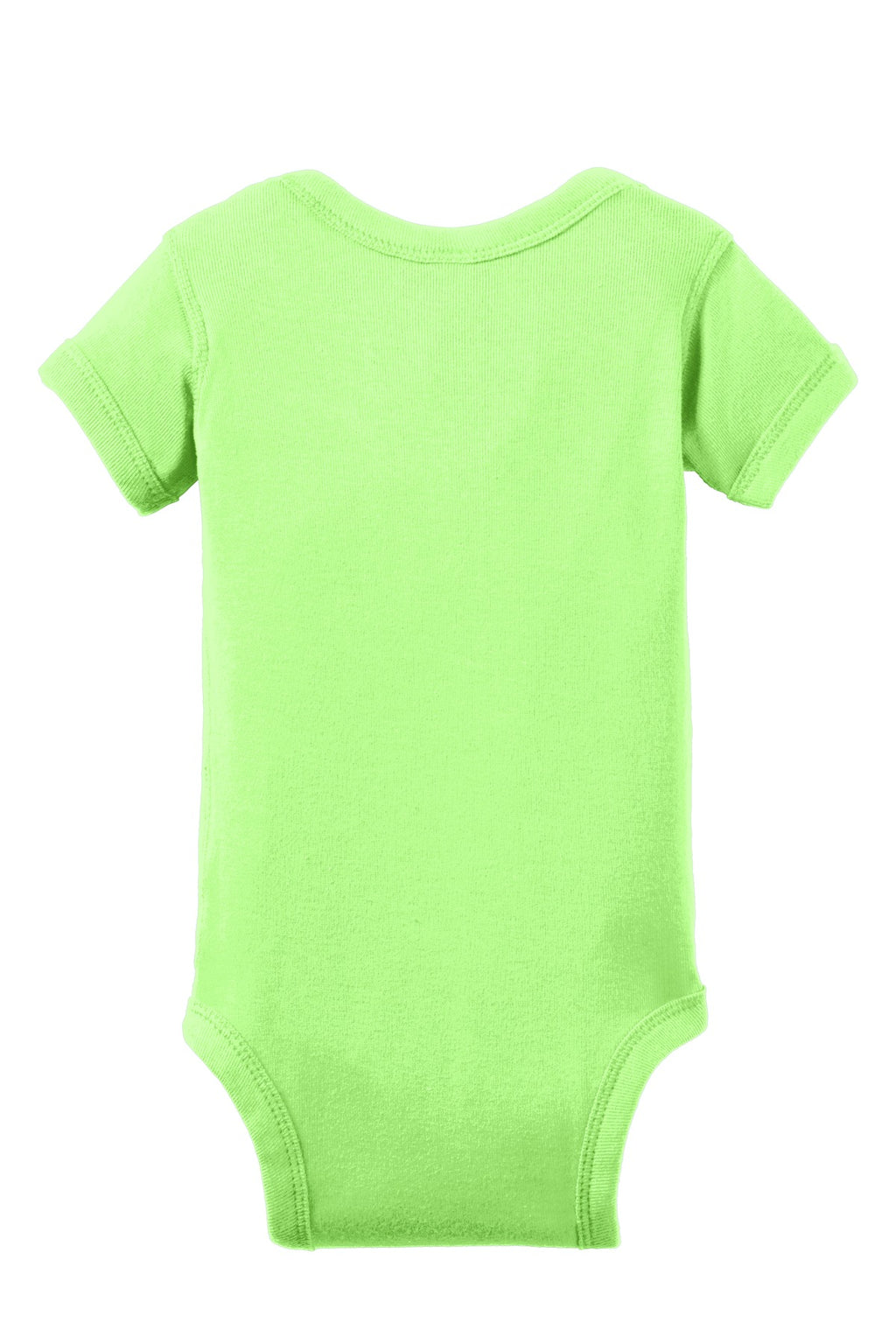 Rabbit Skins Infant Short Sleeve Baby Rib Bodysuit. RS4400