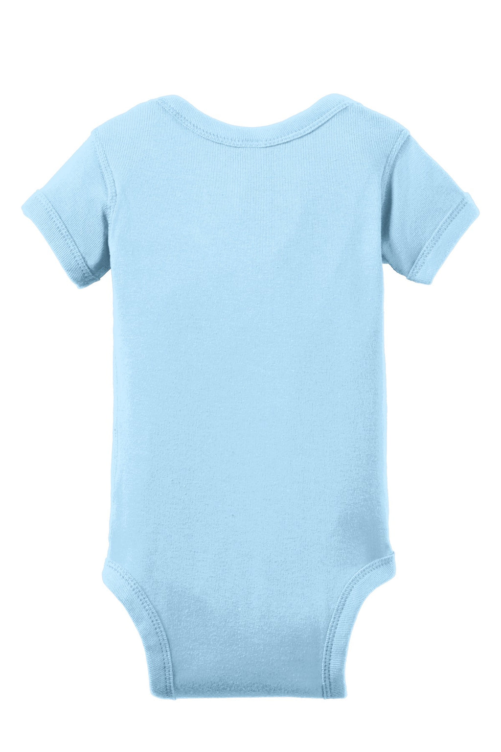Rabbit Skins Infant Short Sleeve Baby Rib Bodysuit. RS4400