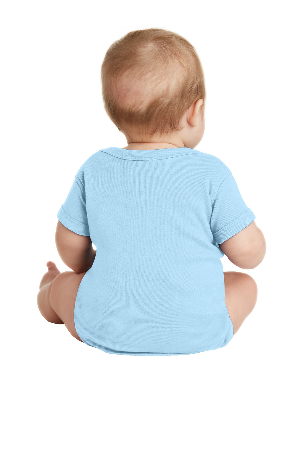 Rabbit Skins Infant Short Sleeve Baby Rib Bodysuit. RS4400