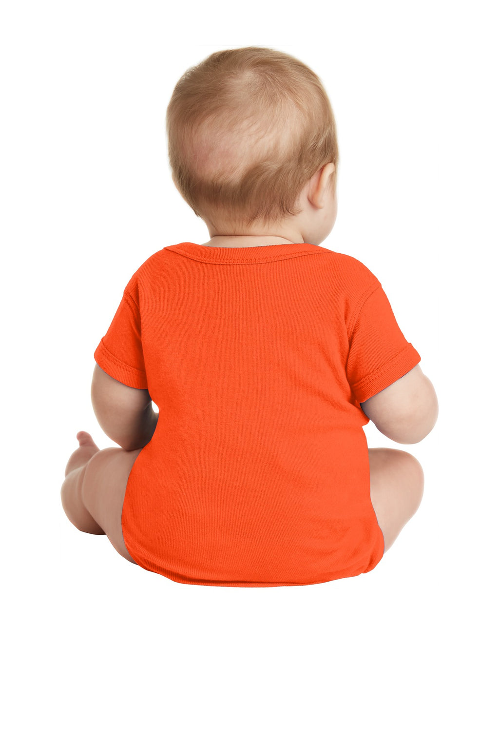 Rabbit Skins Infant Short Sleeve Baby Rib Bodysuit. RS4400