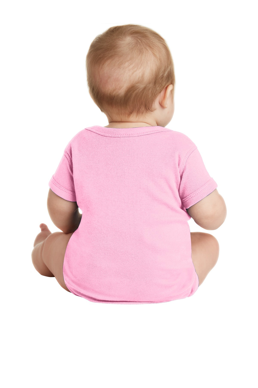 Rabbit Skins Infant Short Sleeve Baby Rib Bodysuit. RS4400