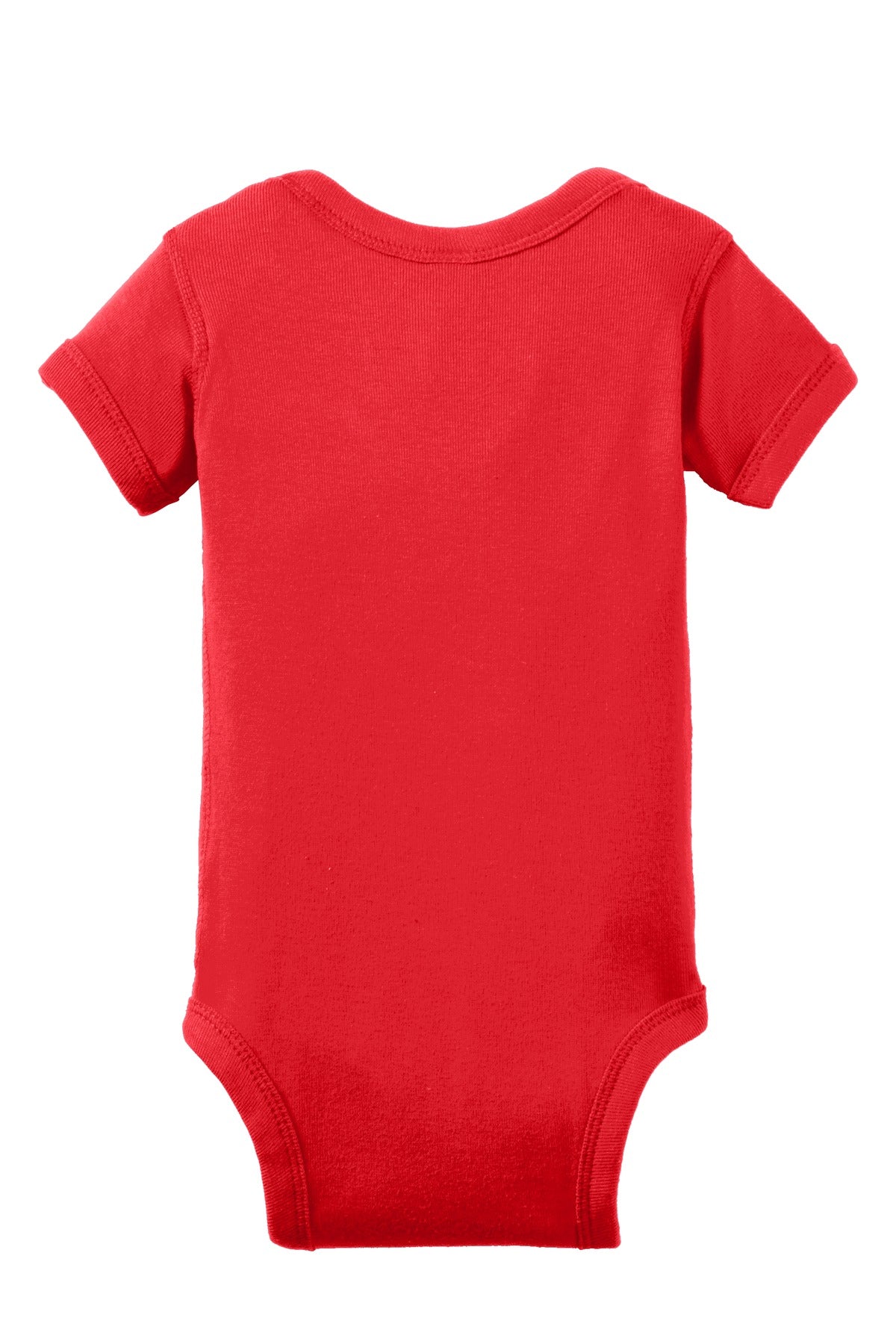 Rabbit Skins Infant Short Sleeve Baby Rib Bodysuit. RS4400