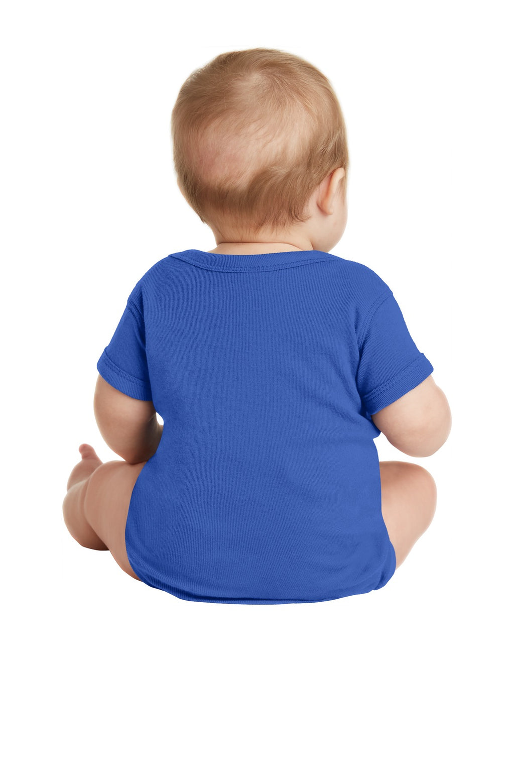 Rabbit Skins Infant Short Sleeve Baby Rib Bodysuit. RS4400
