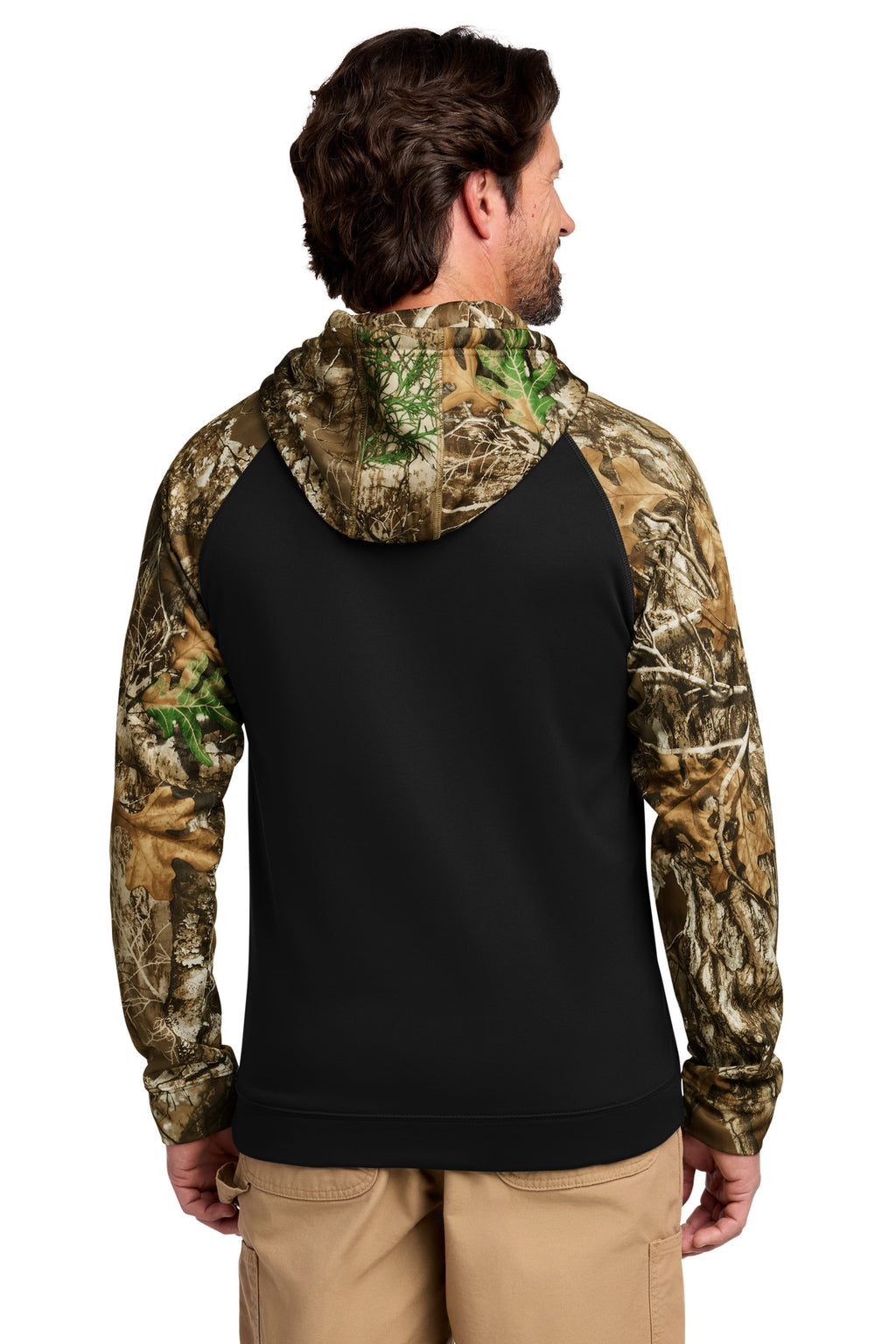 Russell Outdoors Realtree Performance Colorblock Pullover Hoodie RU451
