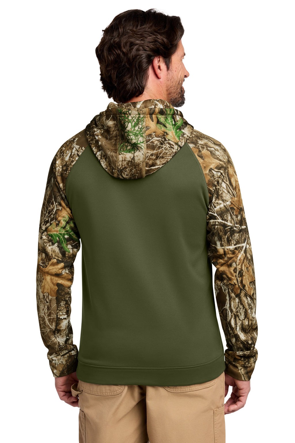 Russell Outdoors Realtree Performance Colorblock Pullover Hoodie RU451