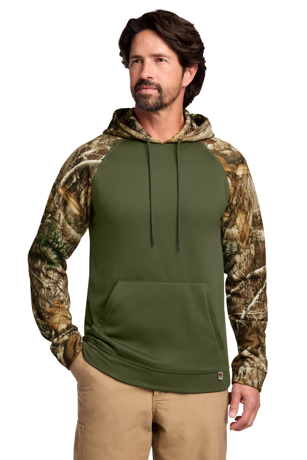Russell Outdoors Realtree Performance Colorblock Pullover Hoodie RU451
