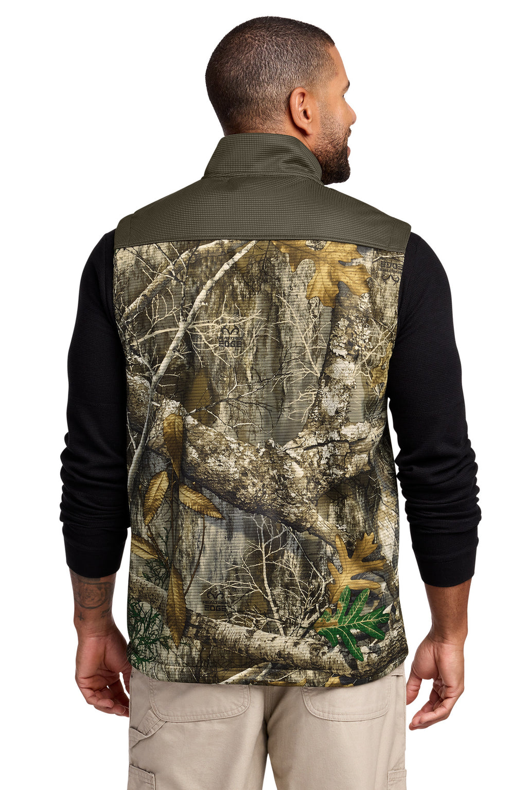 Russell Outdoors Realtree Atlas Colorblock Soft Shell Vest RU604