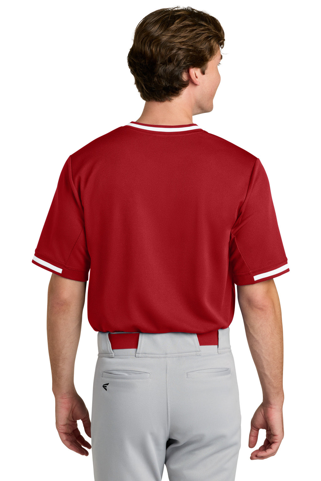 Sport-Tek Tough Mesh V-Neck Baseball Jersey ST221