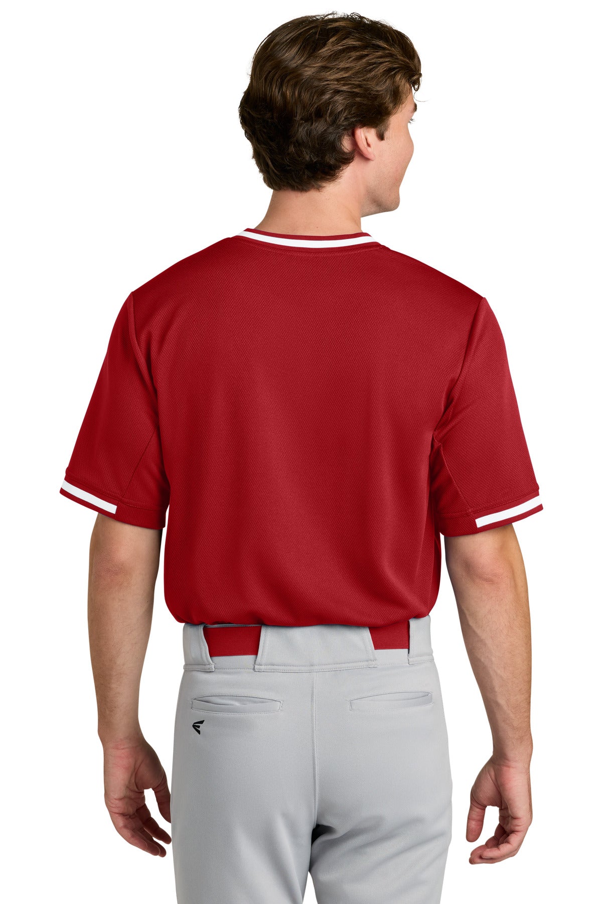 Sport-Tek Tough Mesh V-Neck Baseball Jersey ST221