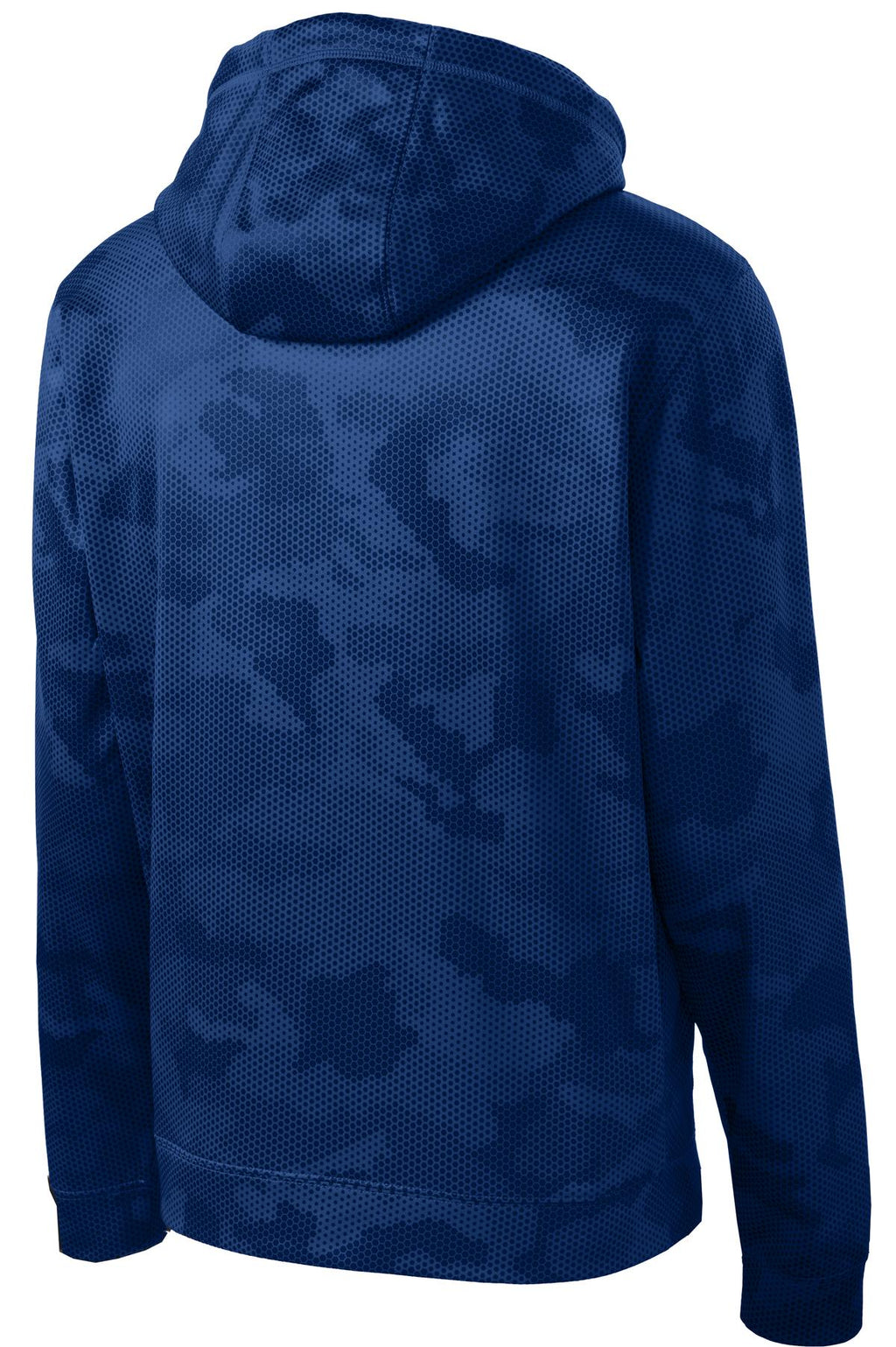 Sport-Tek Sport-Wick CamoHex Fleece Hooded Pullover. ST240