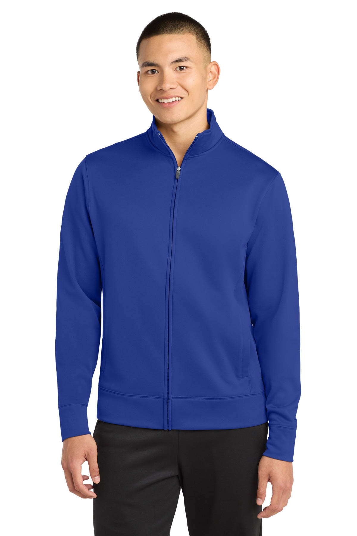 Sport-Tek Sport-Wick Fleece Full-Zip Jacket.  ST241