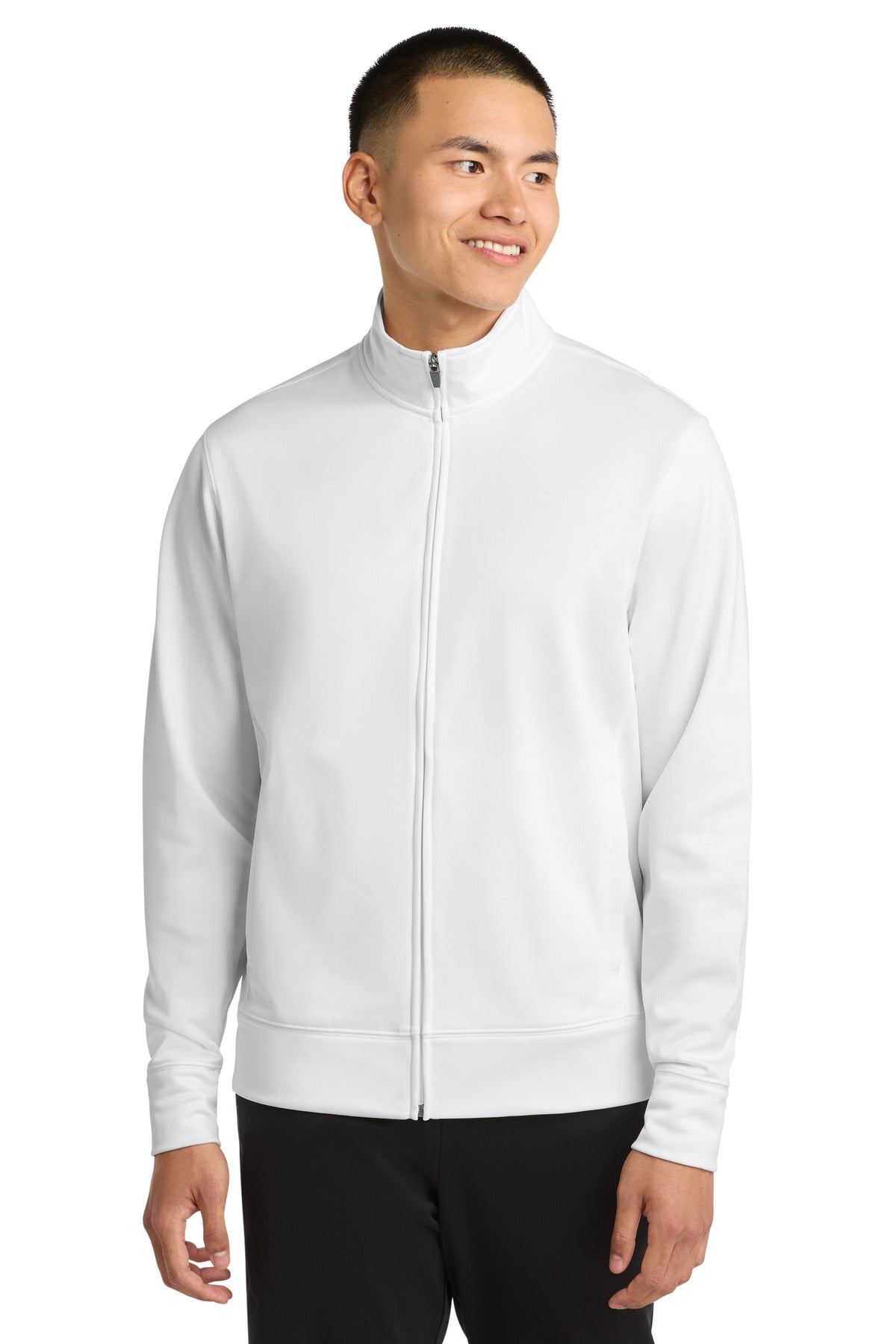 Sport-Tek Sport-Wick Fleece Full-Zip Jacket.  ST241