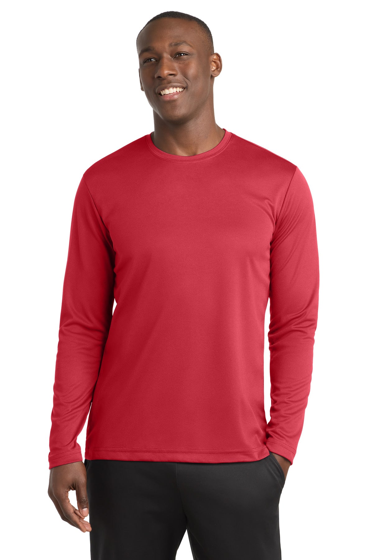 Sport-Tek PosiCharge RacerMesh Long Sleeve Tee. ST340LS