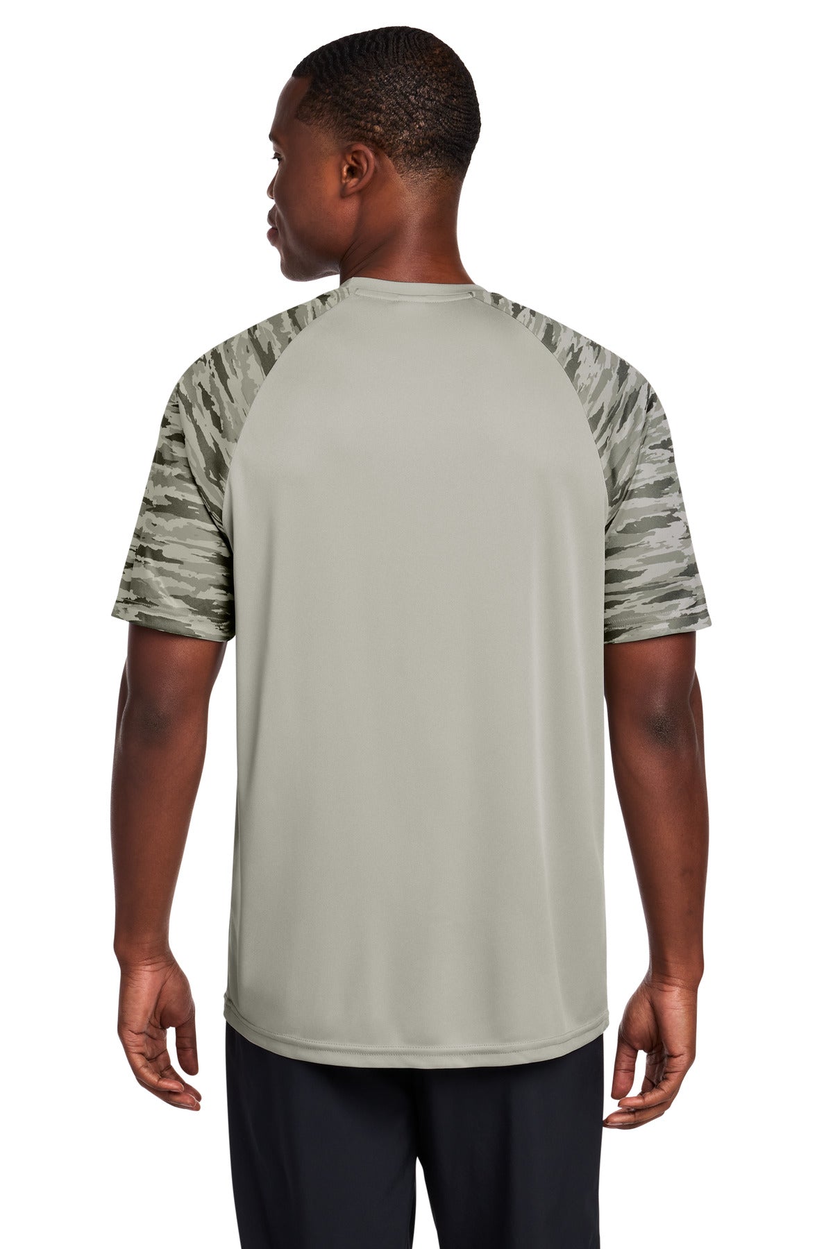 Sport-Tek Drift Camo Colorblock Tee ST376