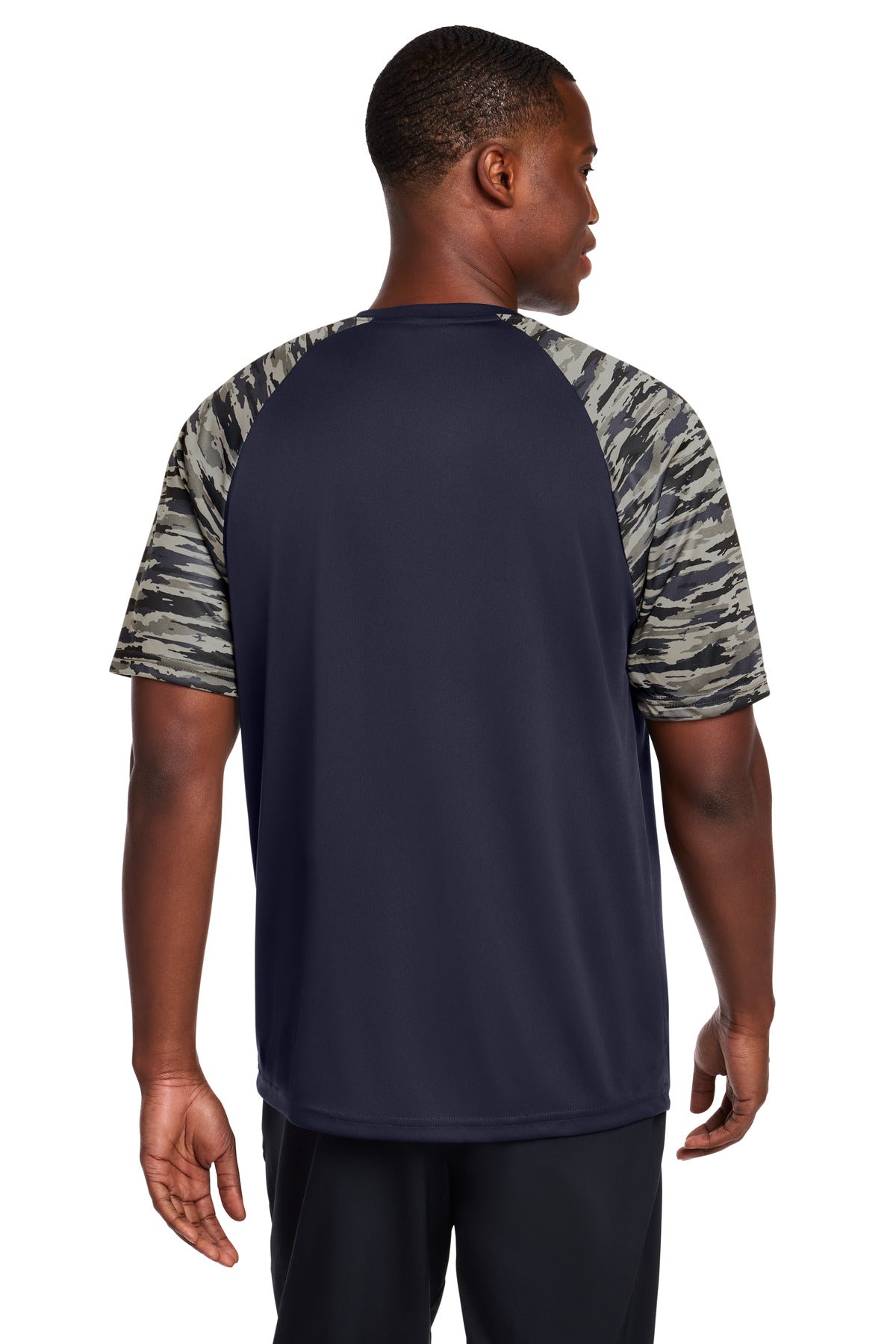 Sport-Tek Drift Camo Colorblock Tee ST376