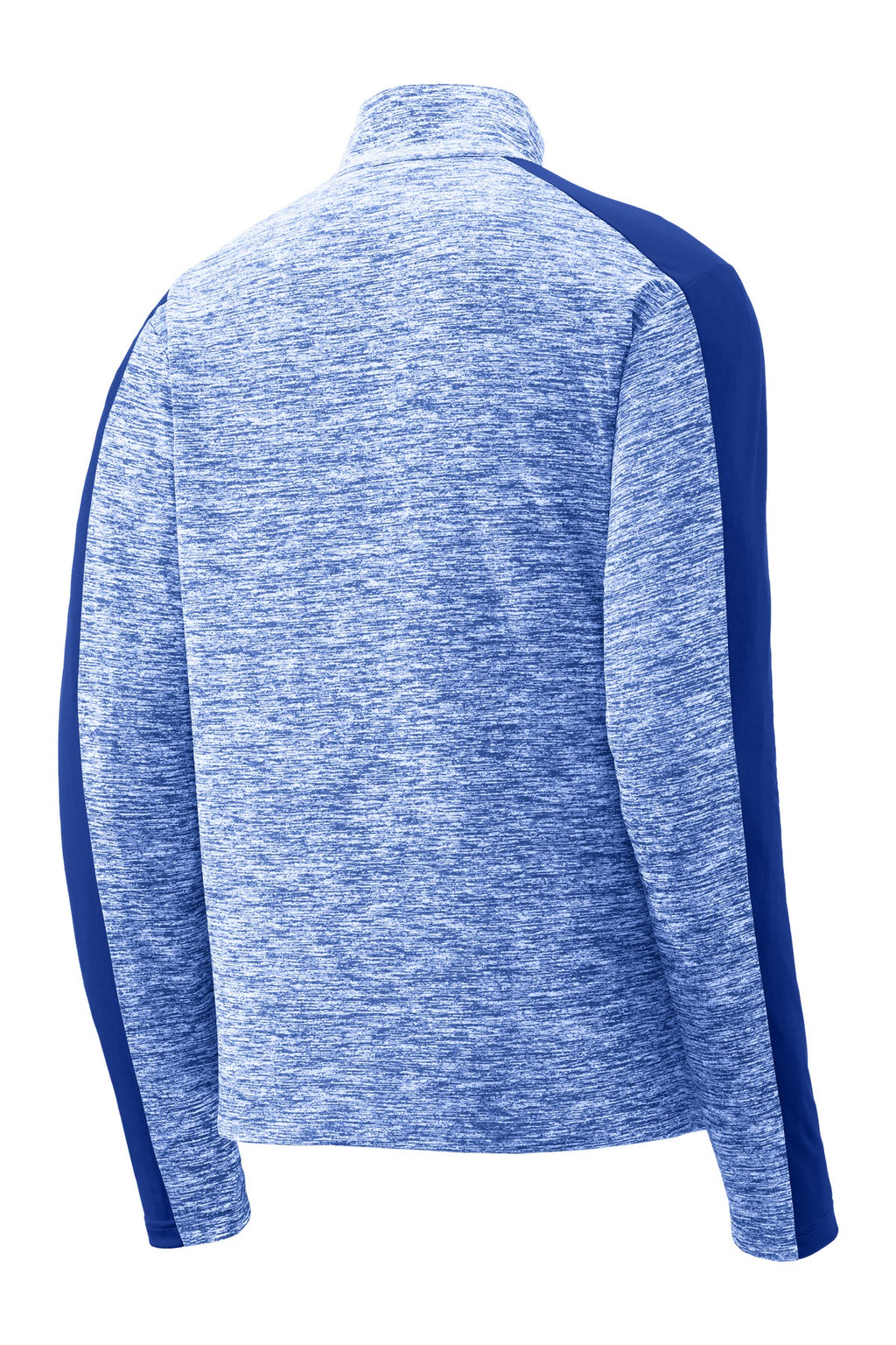 Sport-Tek PosiCharge Electric Heather Colorblock 1/4-Zip Pullover. ST397