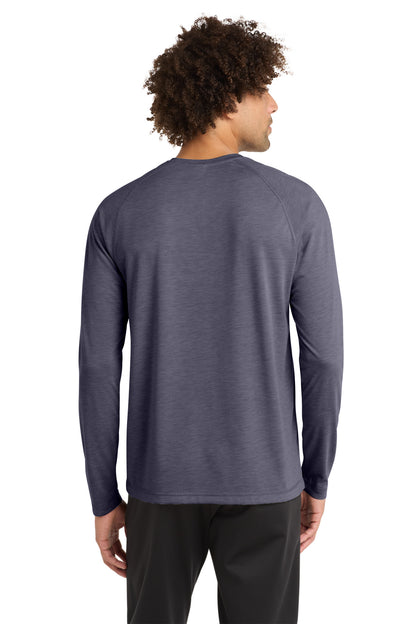 Sport-Tek  PosiCharge  Long Sleeve Tri-Blend Wicking Raglan Tee ST400LS