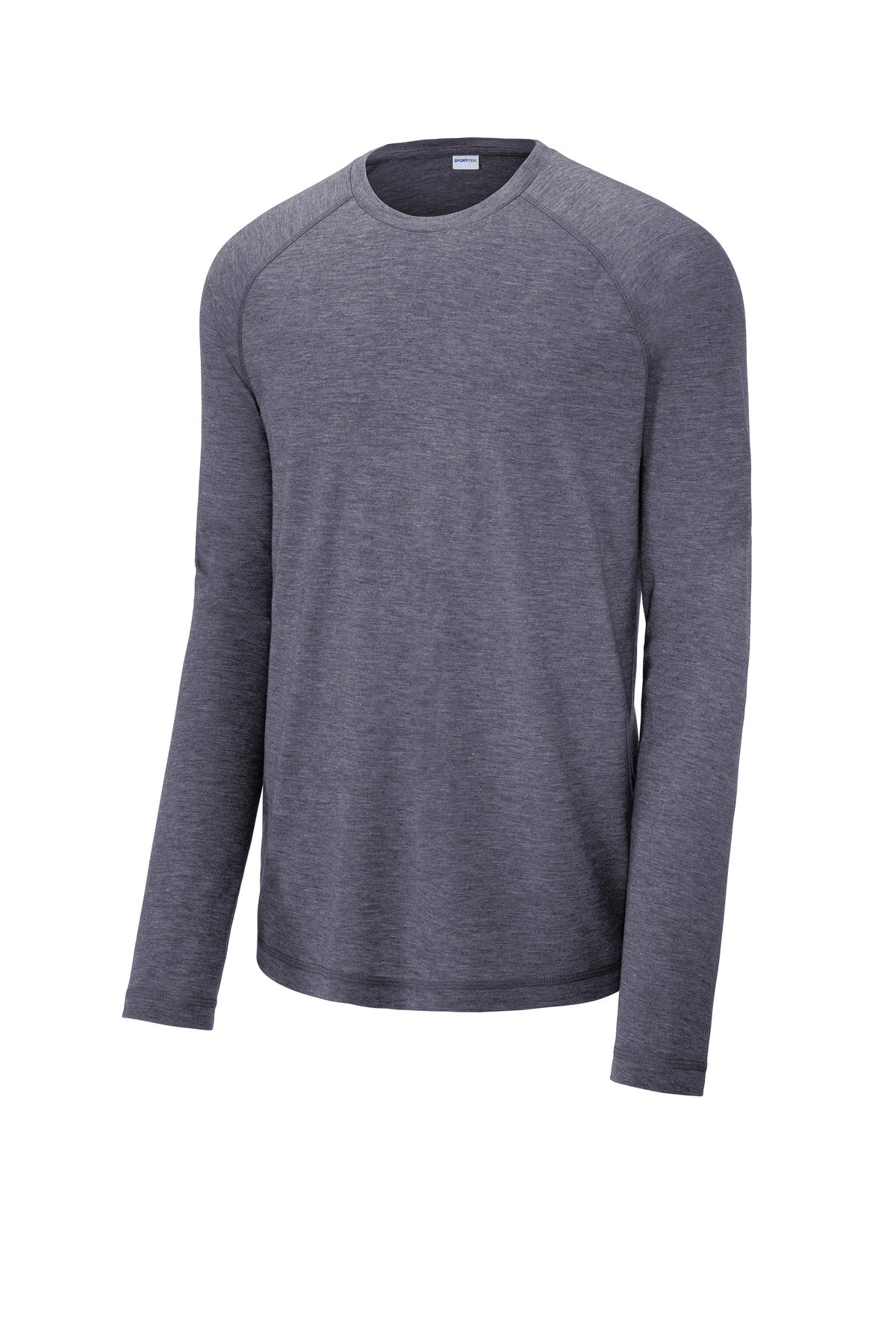 Sport-Tek  PosiCharge  Long Sleeve Tri-Blend Wicking Raglan Tee ST400LS