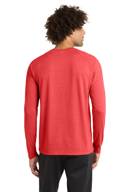 Sport-Tek  PosiCharge  Long Sleeve Tri-Blend Wicking Raglan Tee ST400LS