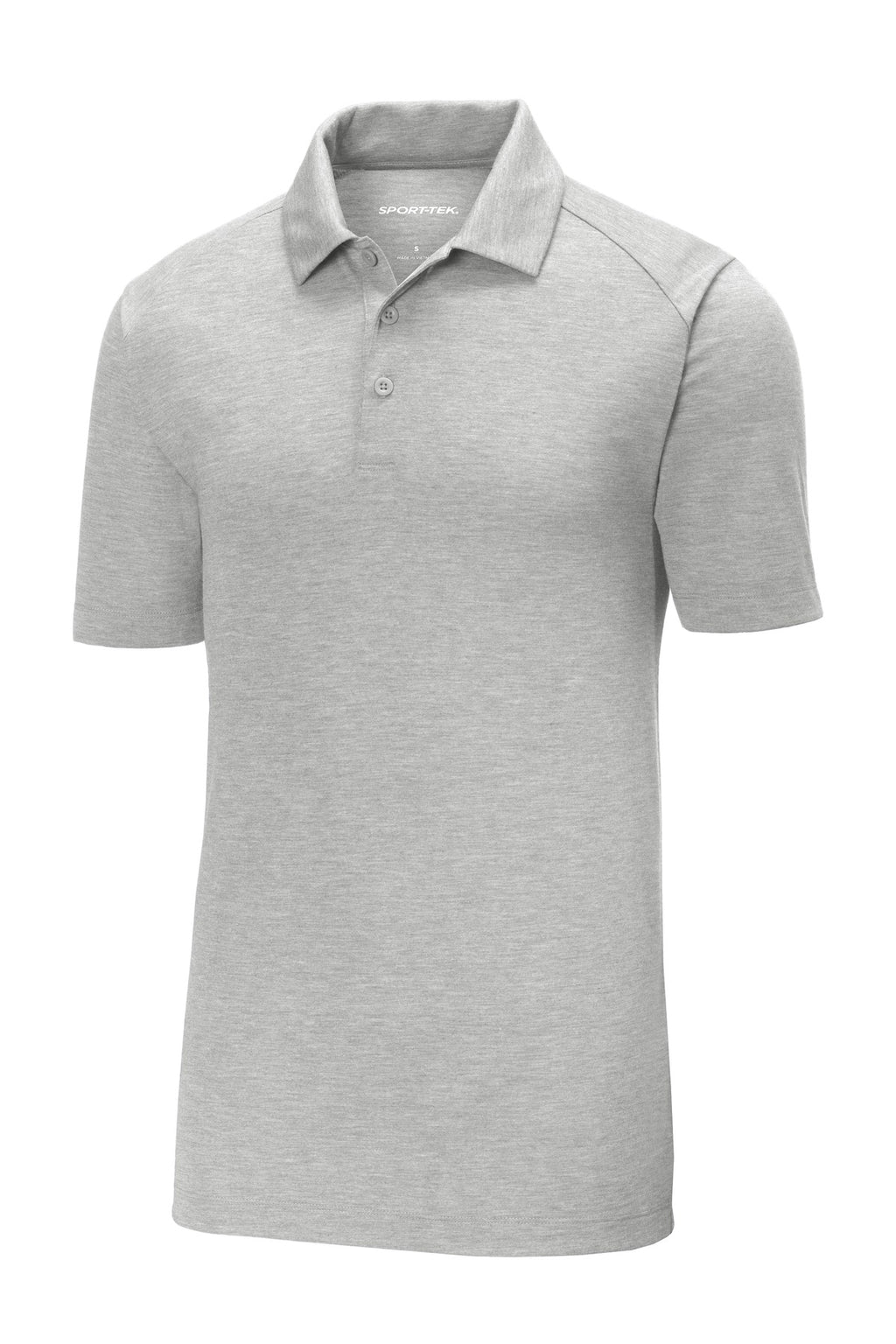 Sport-Tek  PosiCharge  Tri-Blend Wicking Polo. ST405