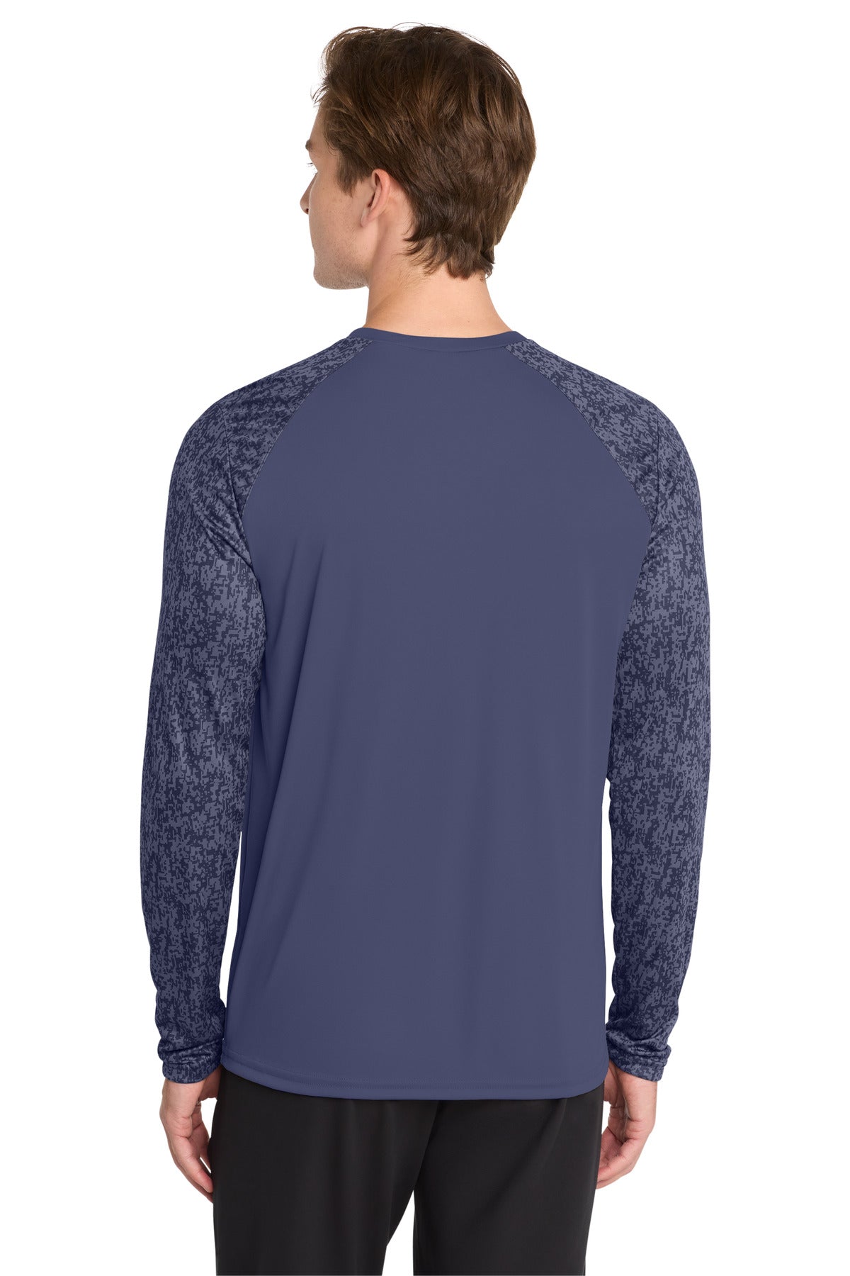Sport-Tek  Long Sleeve Digi Camo Tee. ST460LS