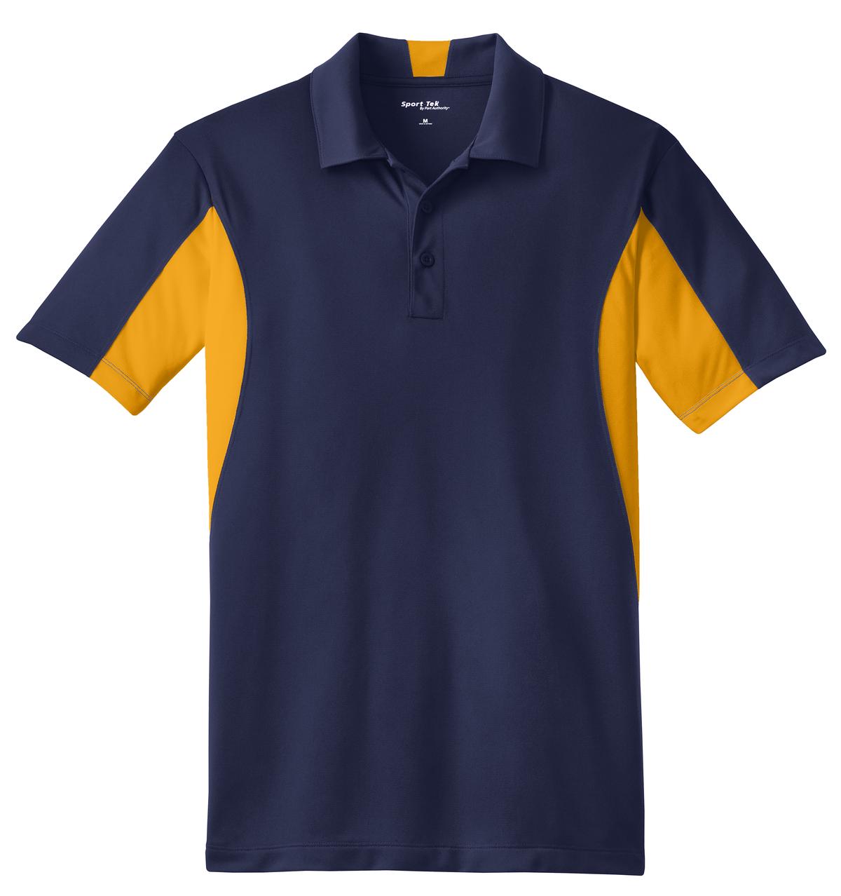 Sport-Tek Side Blocked Micropique Sport-Wick Polo. ST655