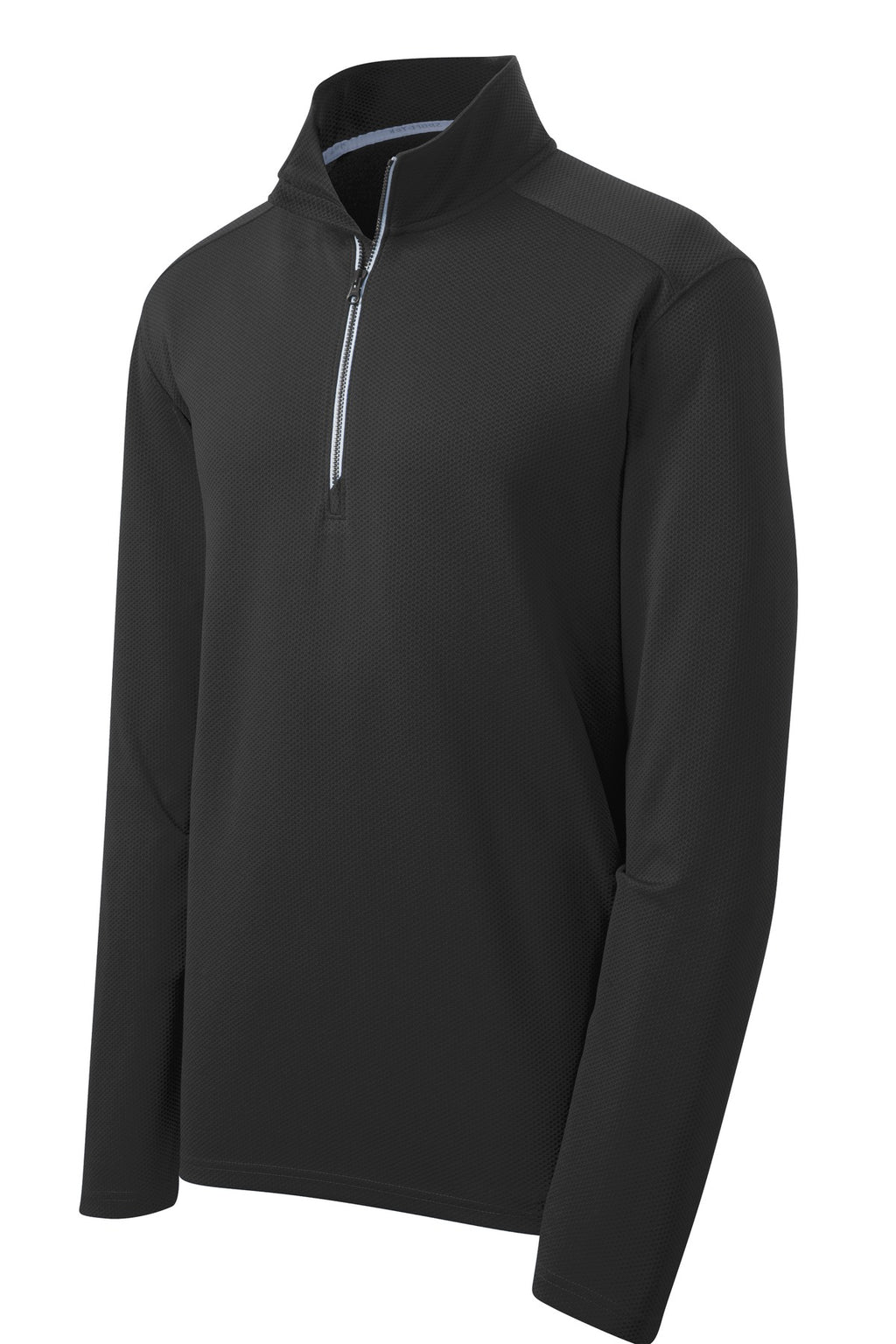Sport-Tek Sport-Wick Textured 1/4-Zip Pullover.  ST860