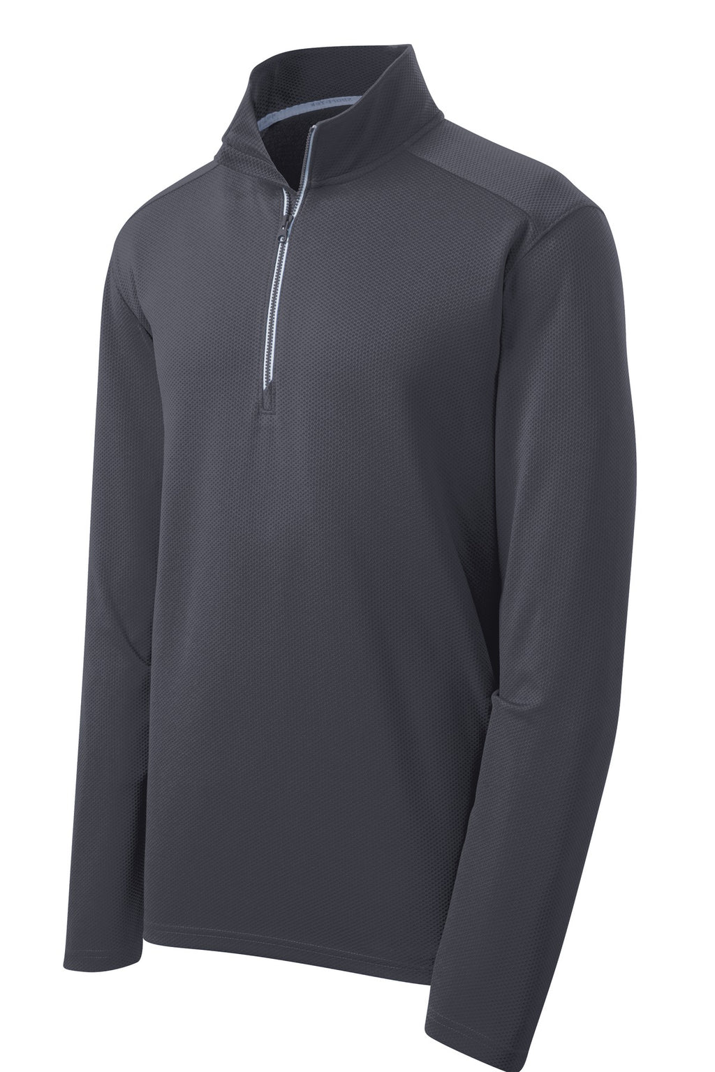 Sport-Tek Sport-Wick Textured 1/4-Zip Pullover.  ST860