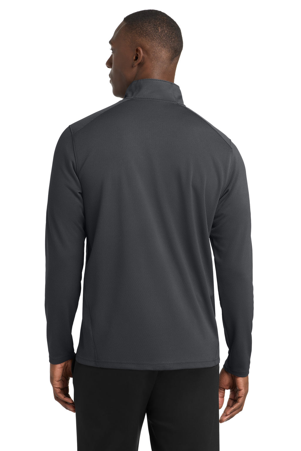 Sport-Tek Sport-Wick Textured 1/4-Zip Pullover.  ST860