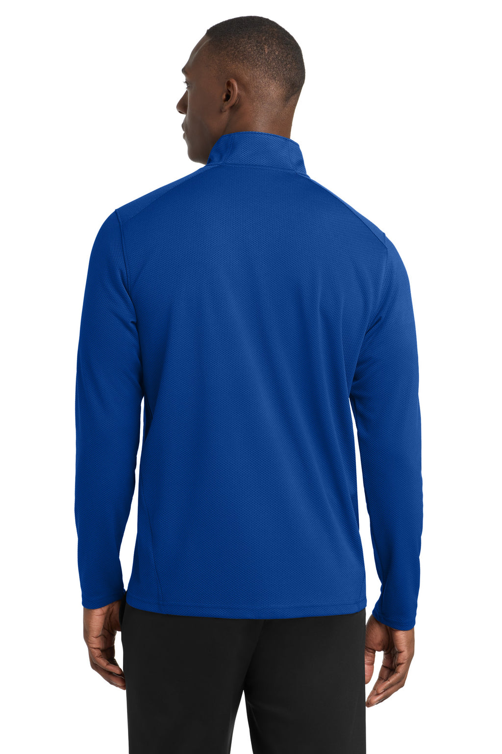 Sport-Tek Sport-Wick Textured 1/4-Zip Pullover.  ST860