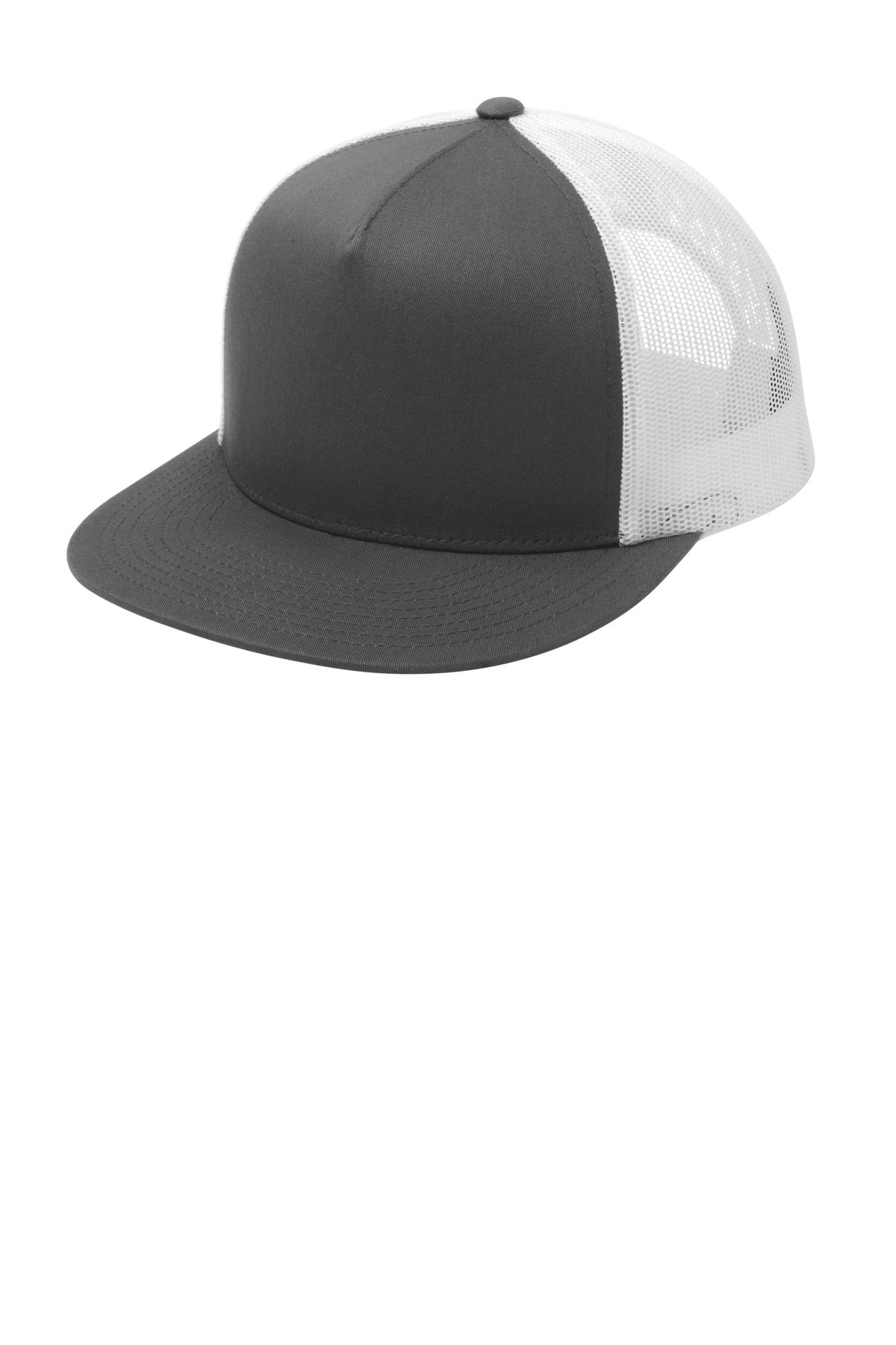 Sport-Tek YP Classics  5-Panel Classic Trucker Mesh Back Cap. STC38