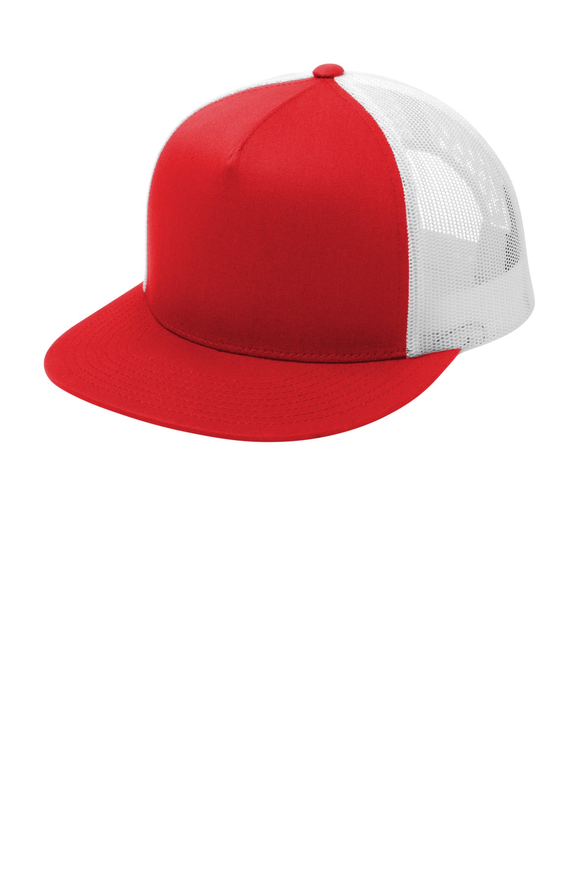 Sport-Tek YP Classics  5-Panel Classic Trucker Mesh Back Cap. STC38