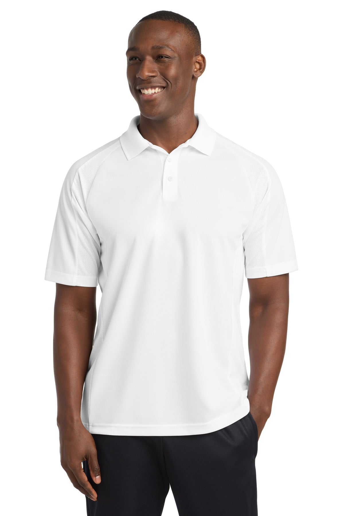 Sport-Tek Dri-Mesh Pro Polo. T474